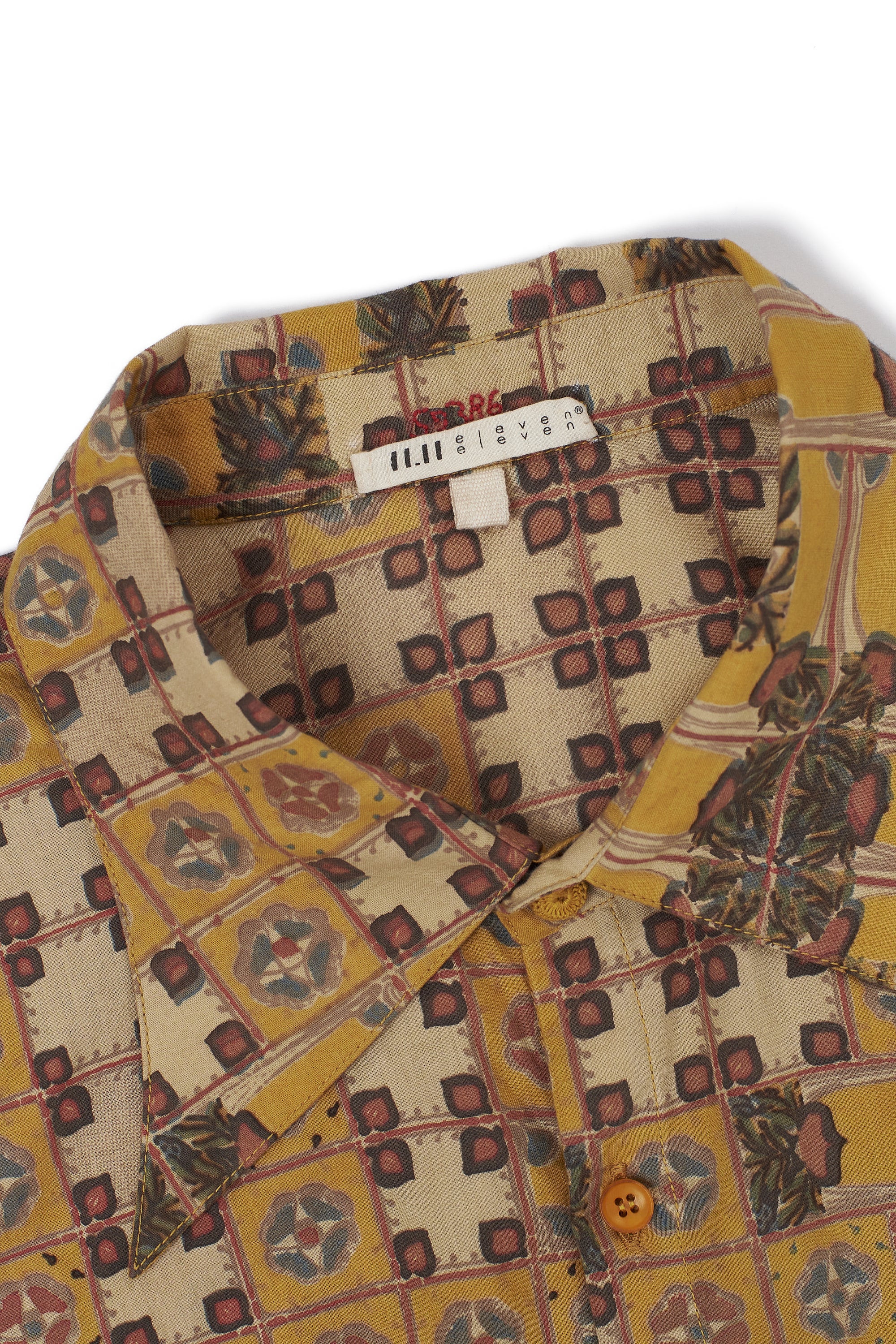 CHETTINAD INSPIRED MULTI-COLOUR SCREEN PRINTED STATEMENT KAFTAN