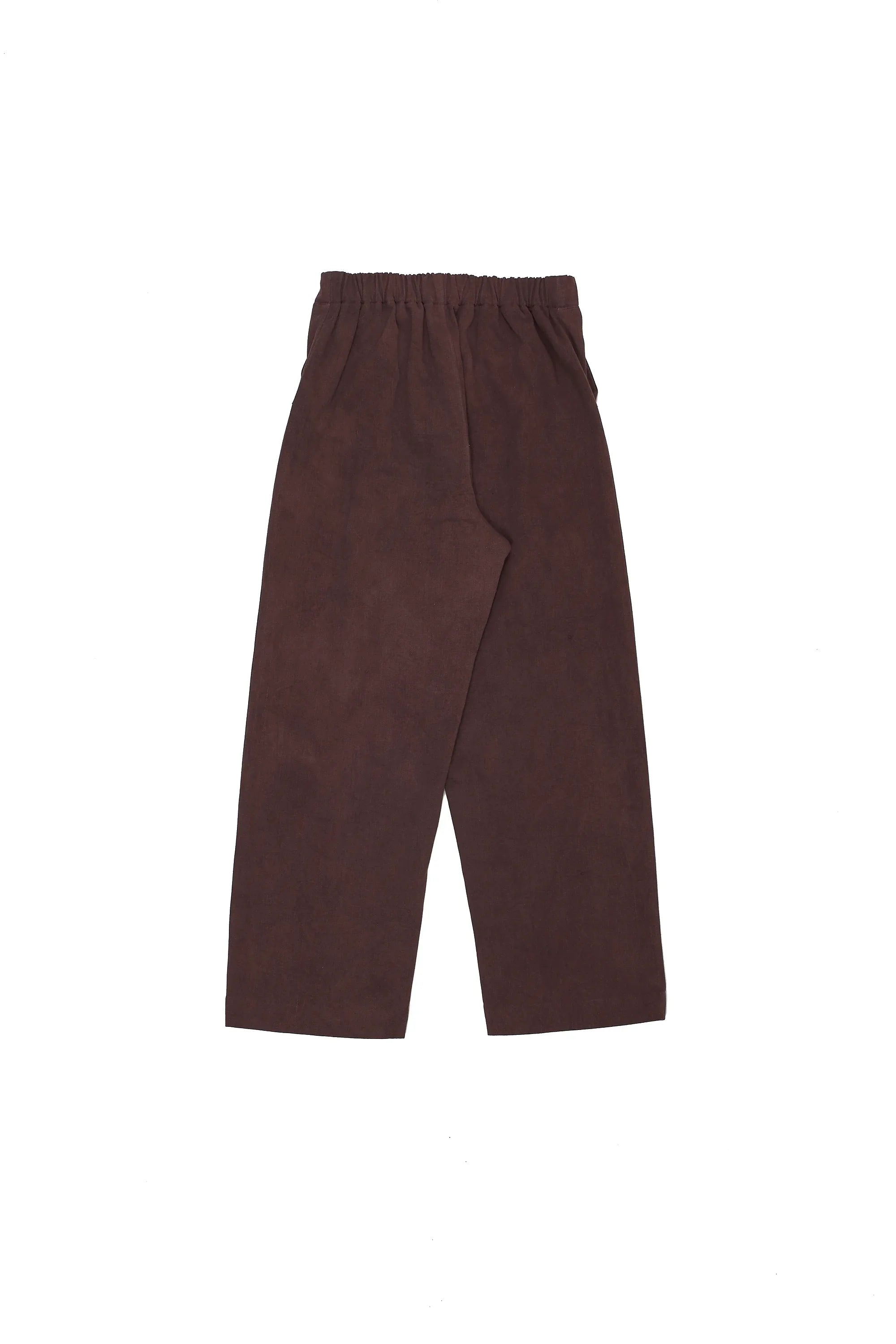 Burnt Umber Handspun Denim Pant
