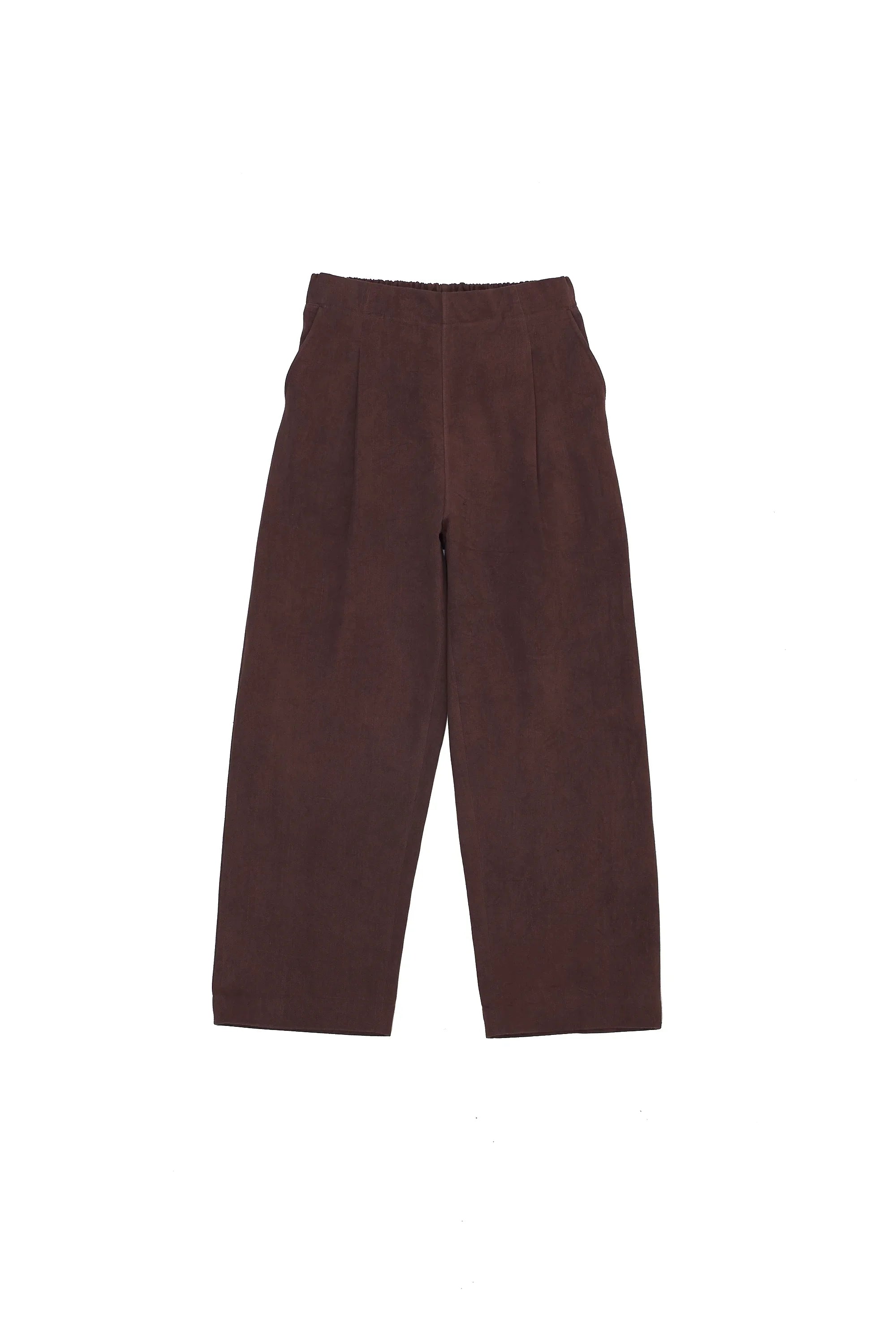 Handspun Denim Pant Burnt Umber