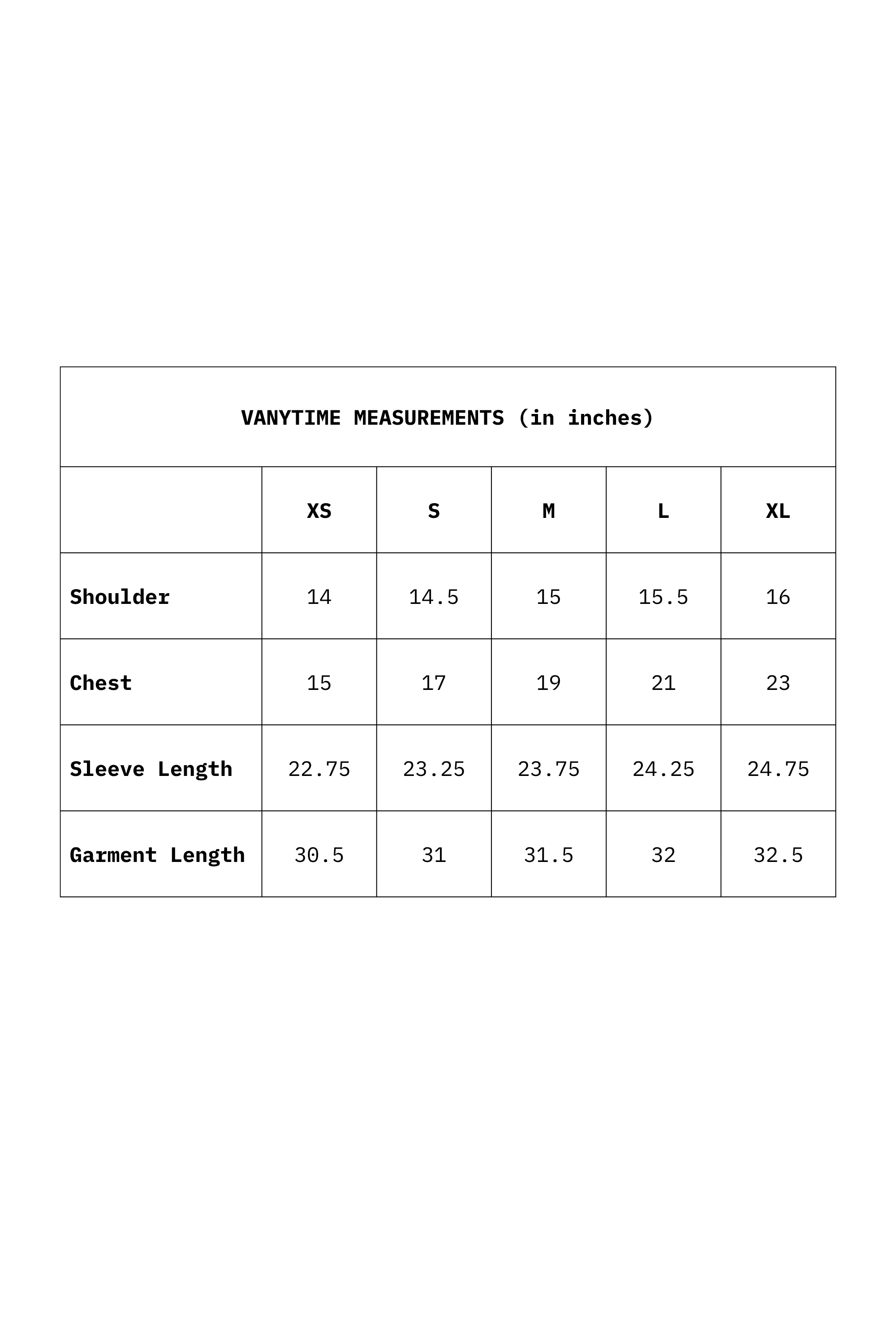VANYTIME WOMEN CAPE