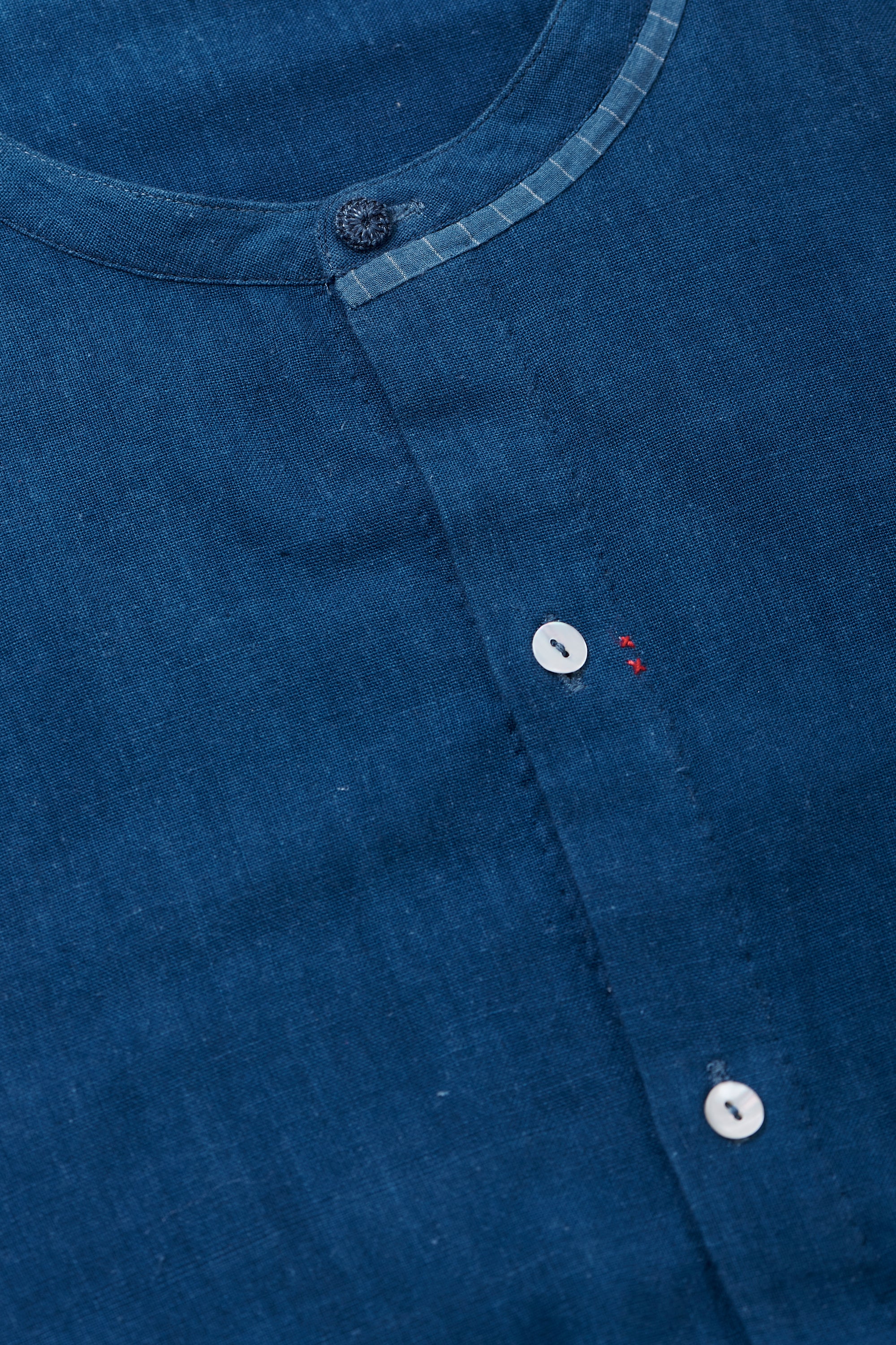 Closeup with button
