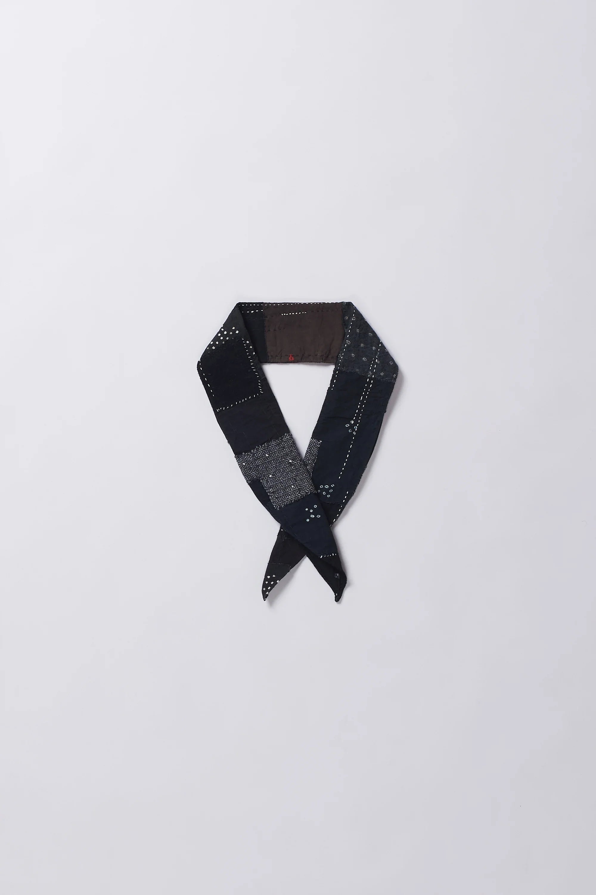 Boro Bandana in Black