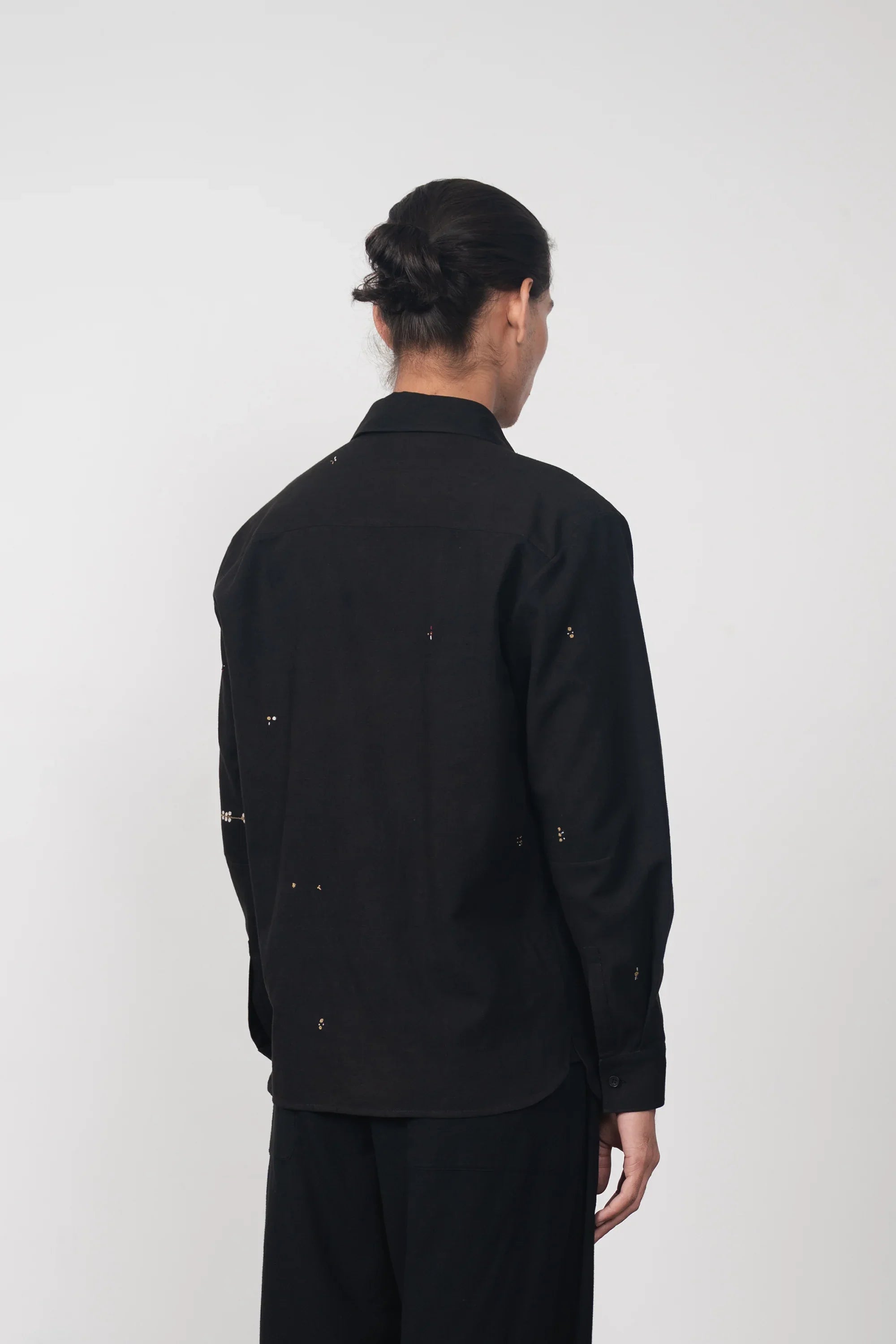 Relaxed Fit Embroidery Shirt