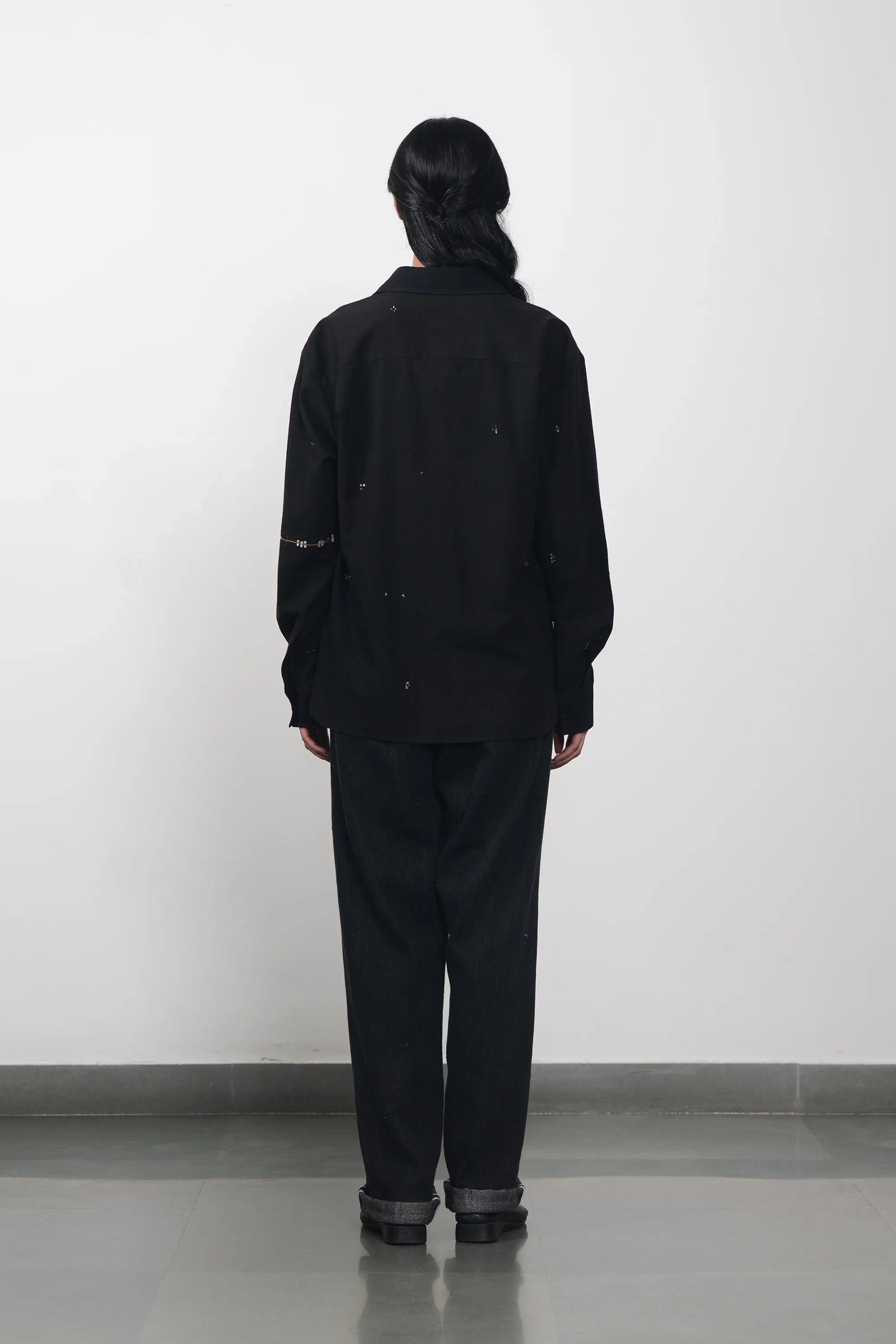 Relaxed Fit Shirt With Embroidery