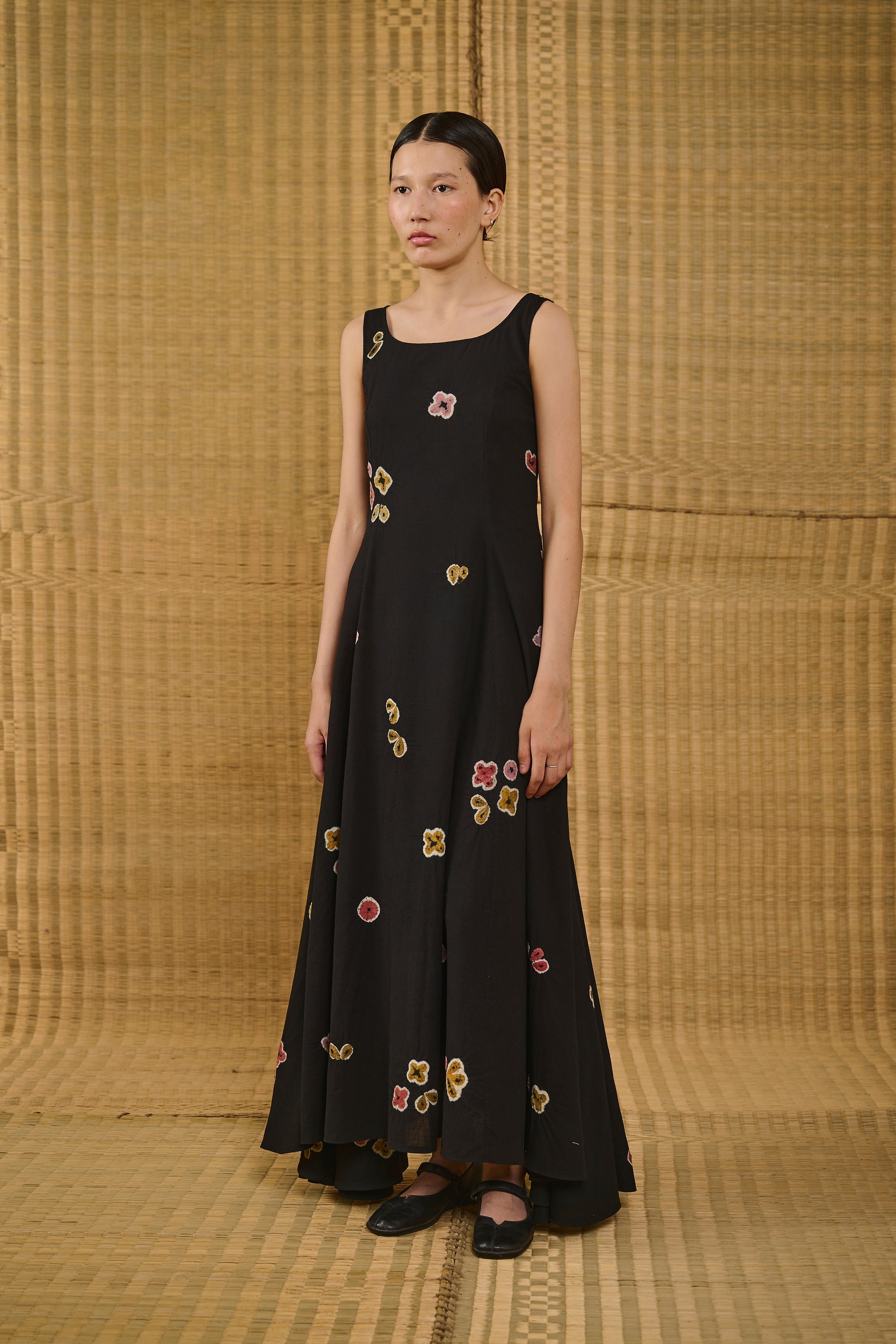MAXI FLARED DRESS