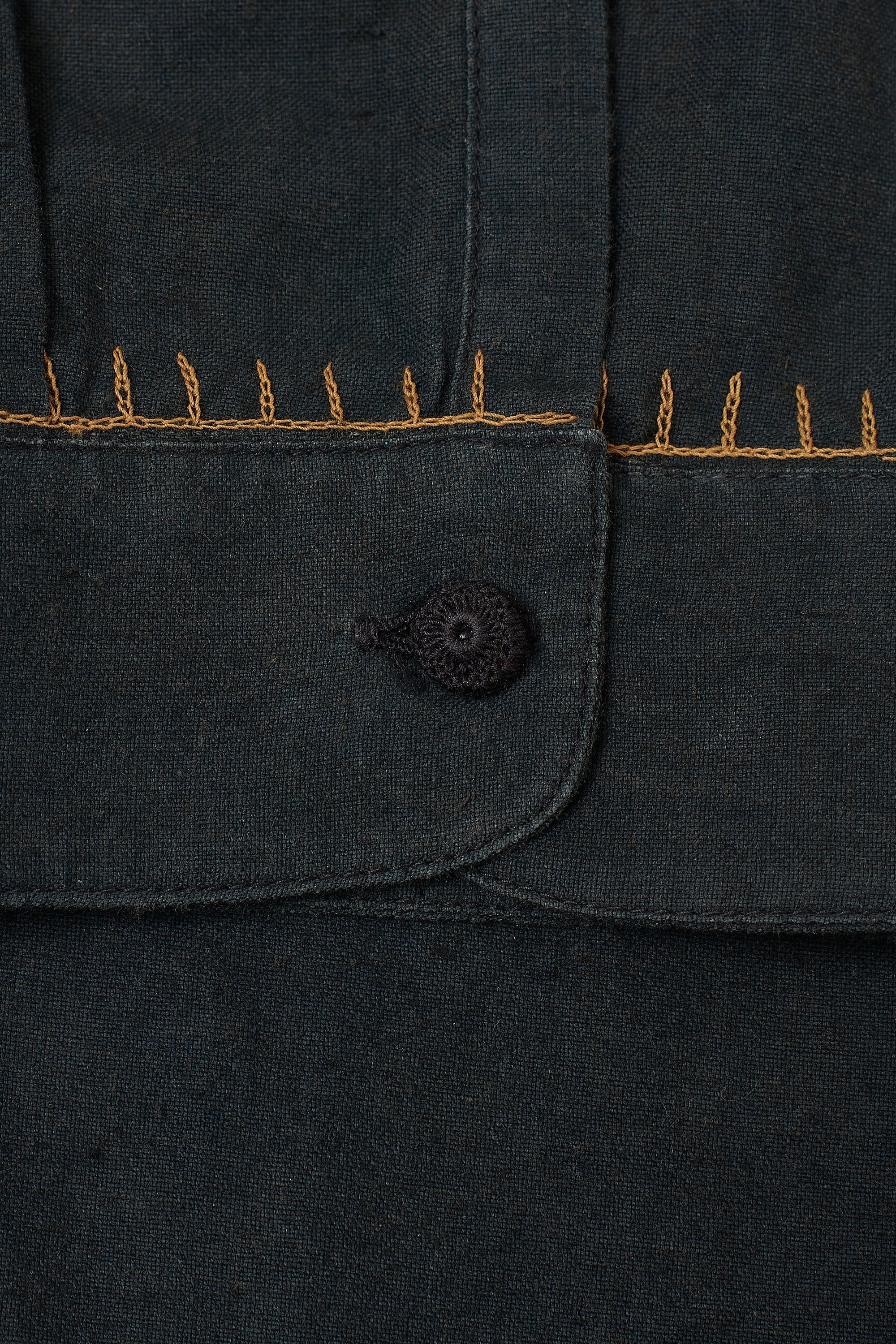 Midnight Indigo Cotton Unisex Shirt