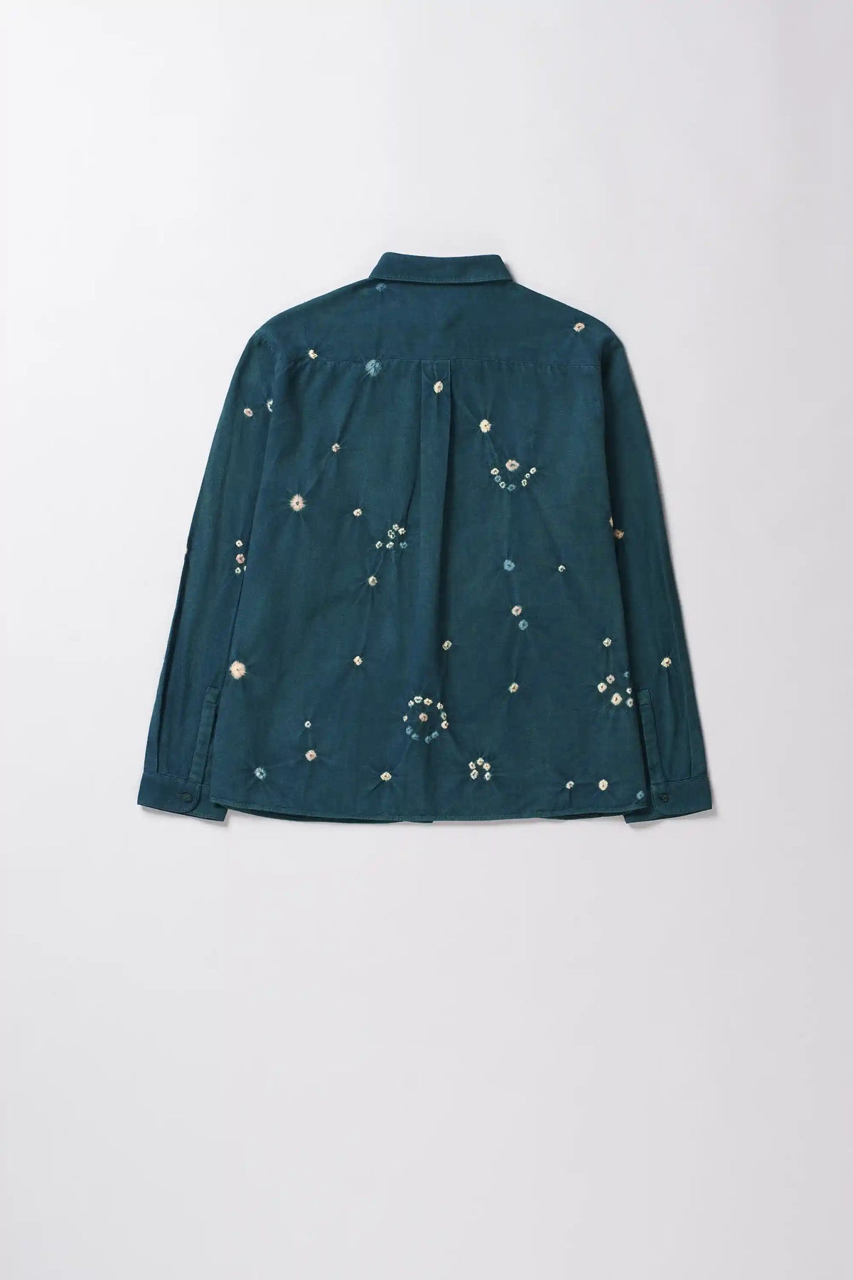 Back image of bandhani shirt