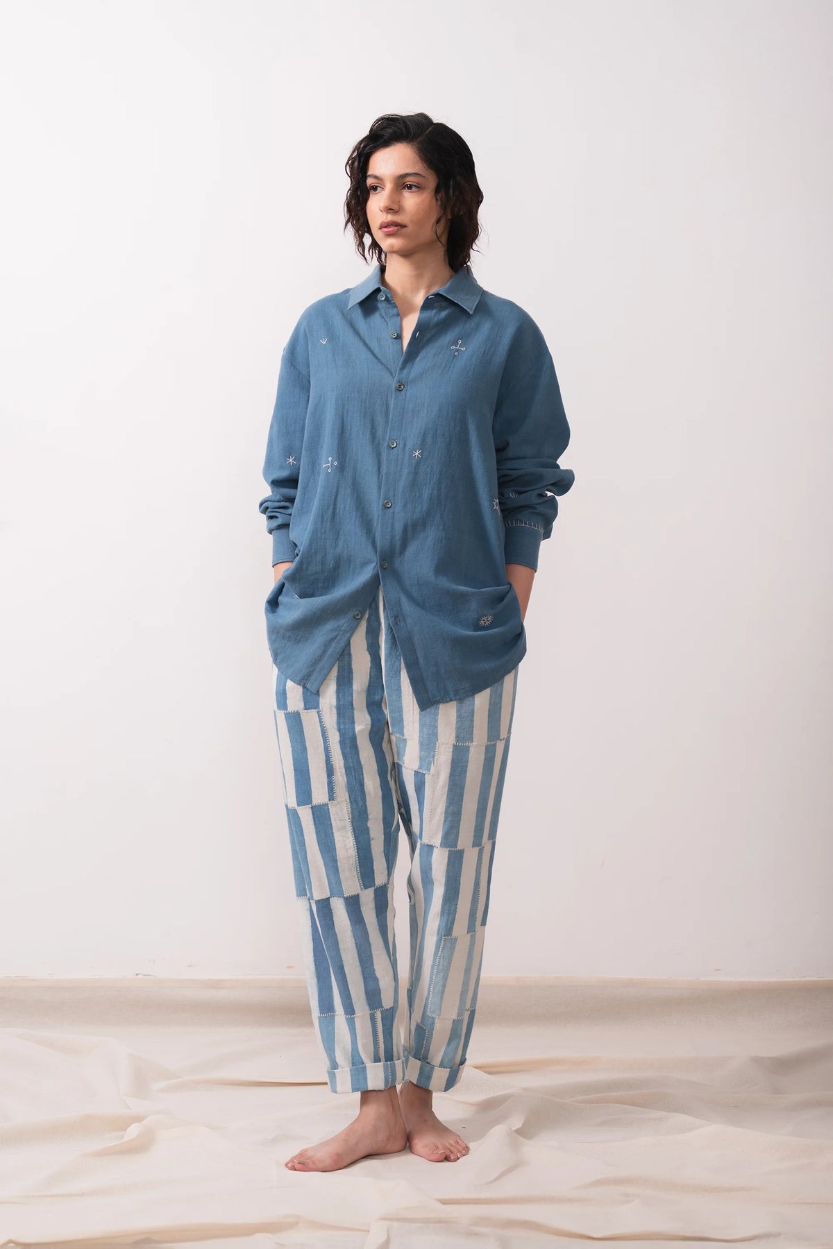 Lovers Shirt Powder Blue