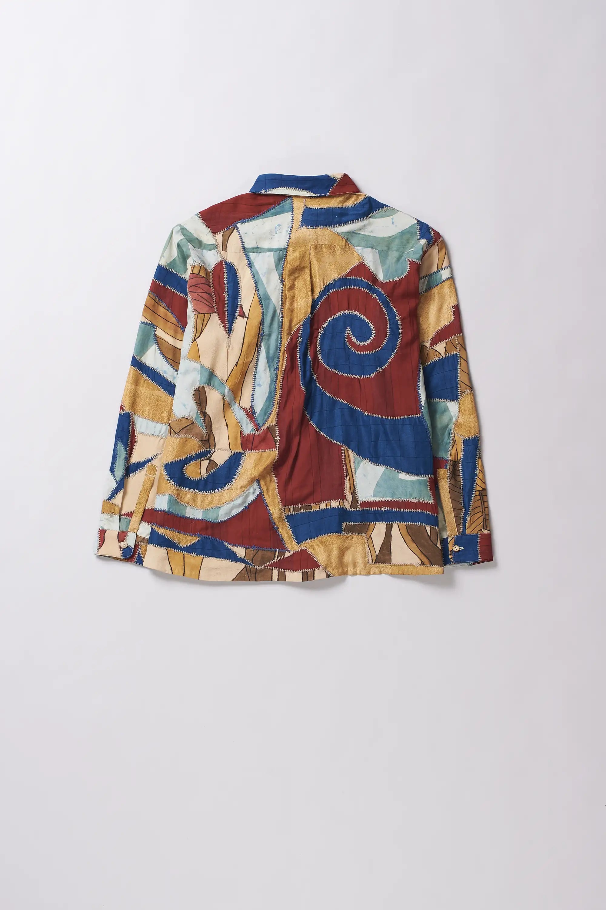 Multicolour Patchwork Lovers Shirt