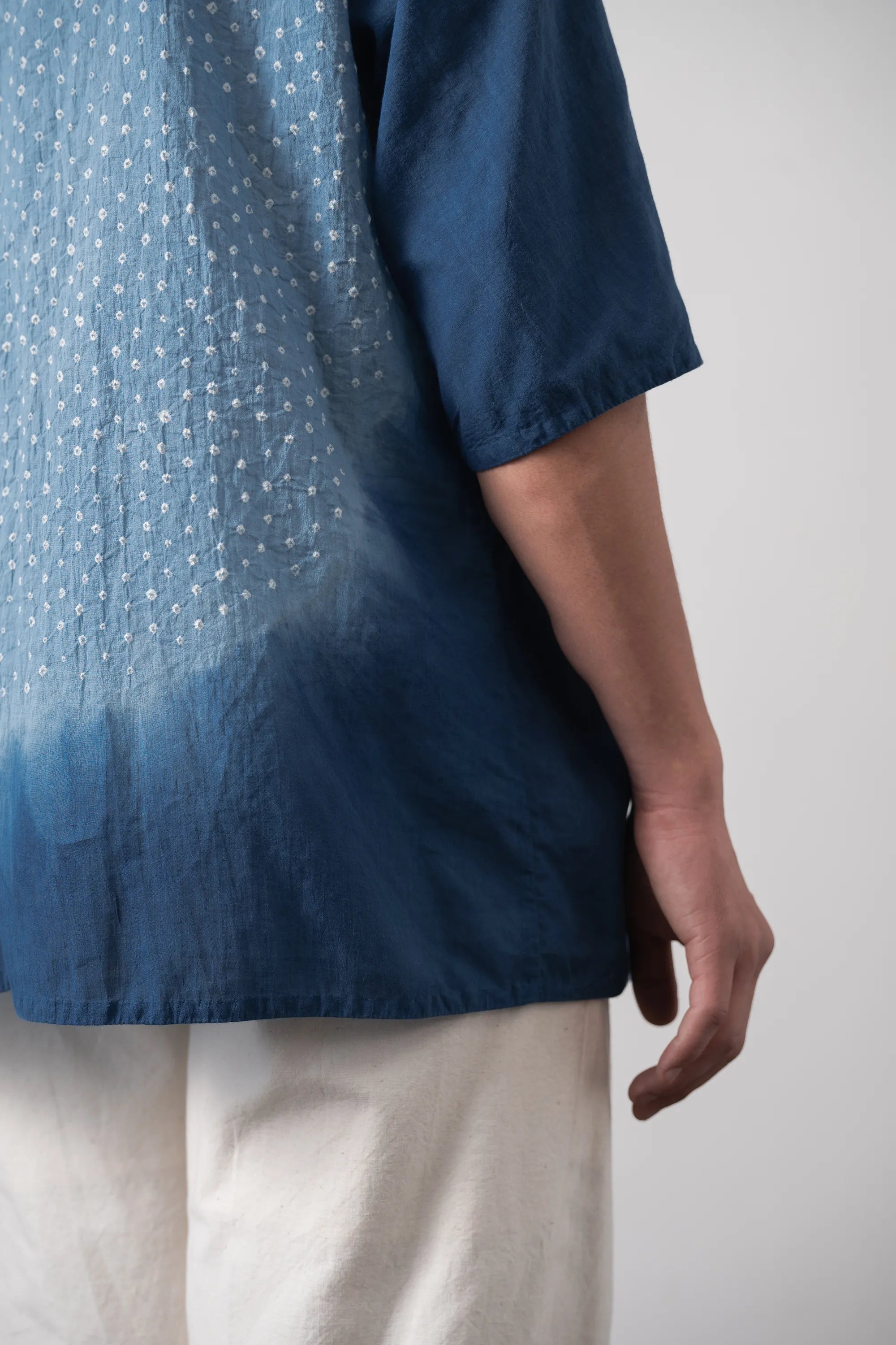 Bandhani And Shibori Macca Shirt