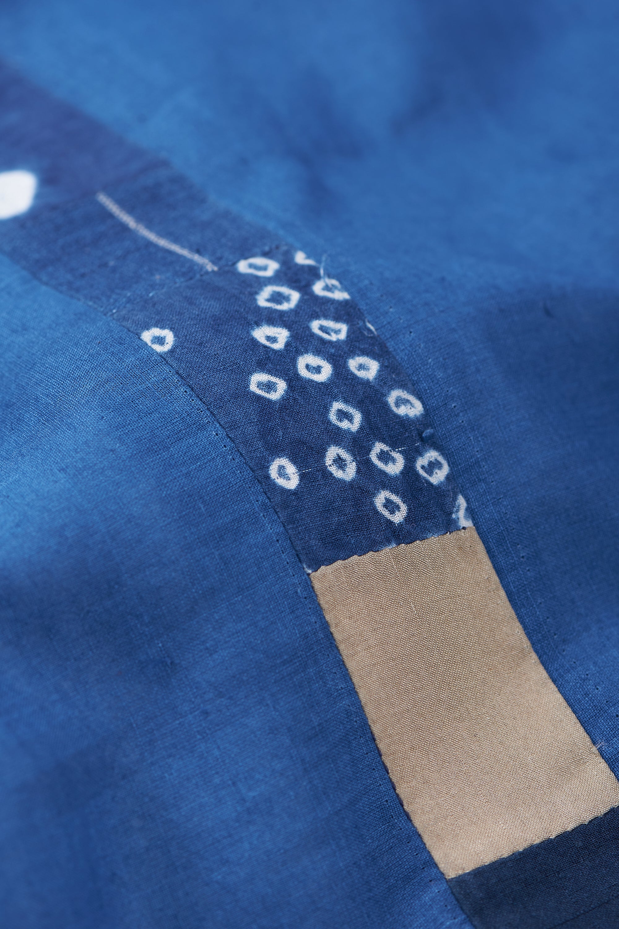 Indigo Patchwork Jacket