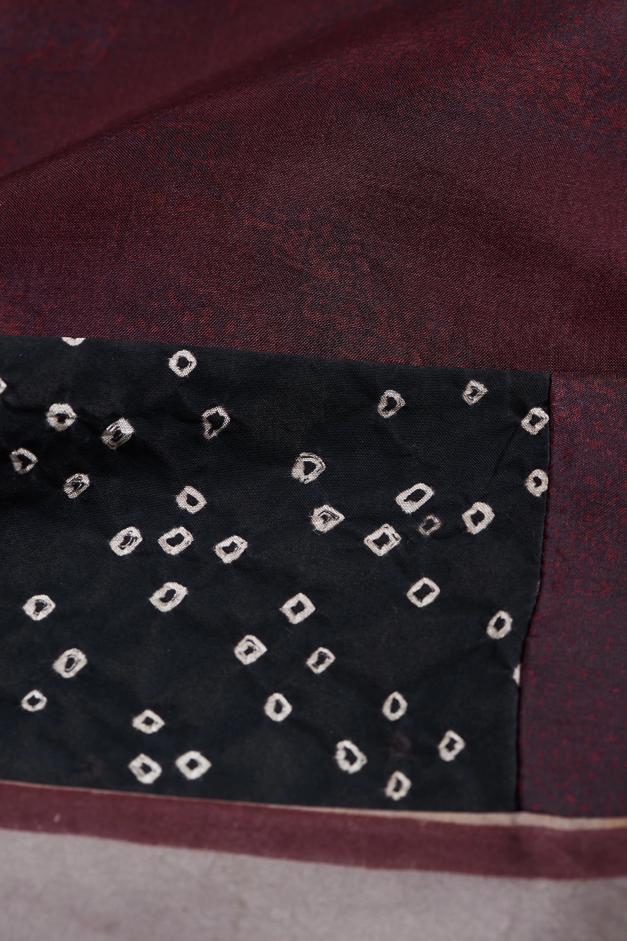 Silk Reclaimed Patchwork Scarf