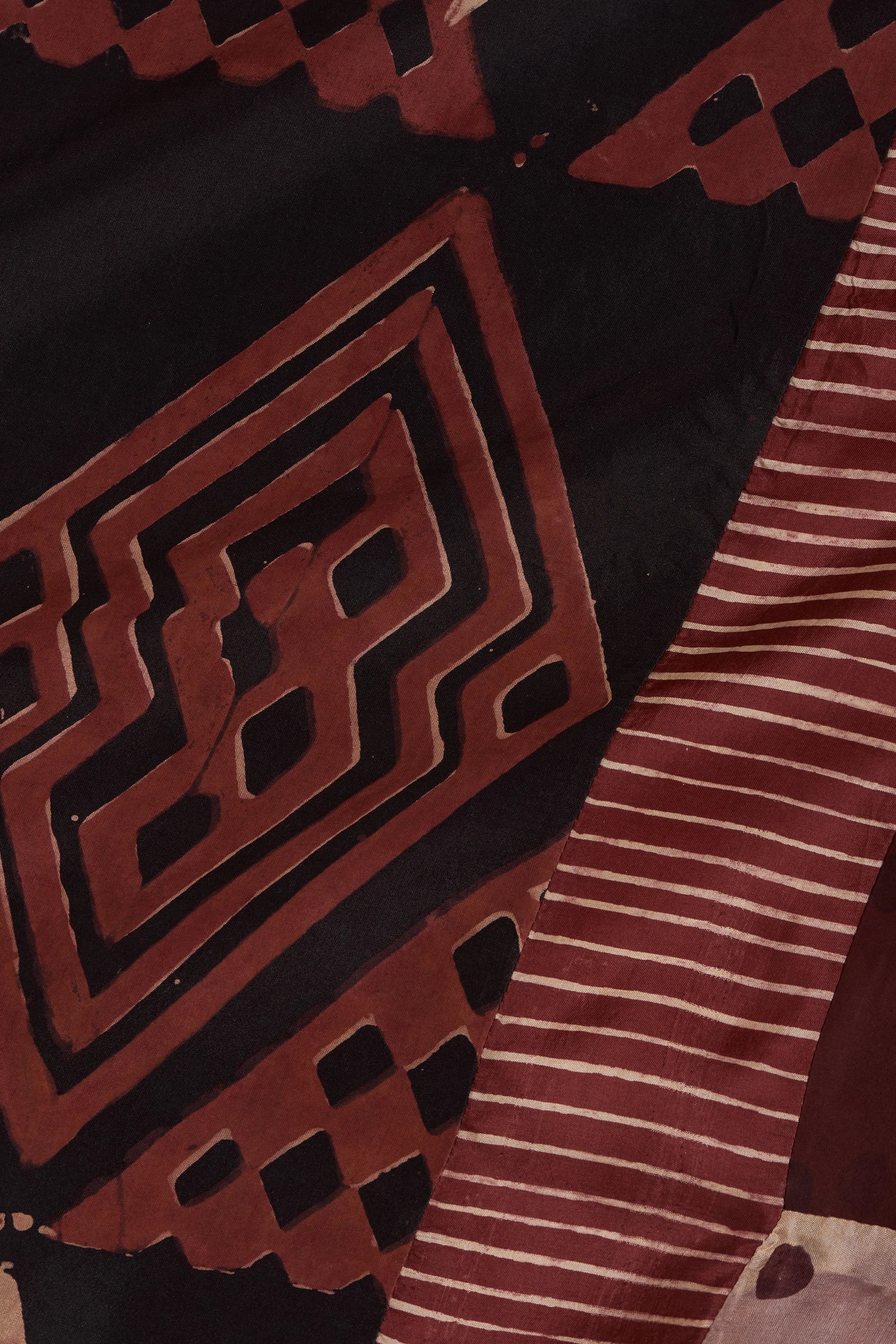 Reclaimed Silk Patchwork Scarf