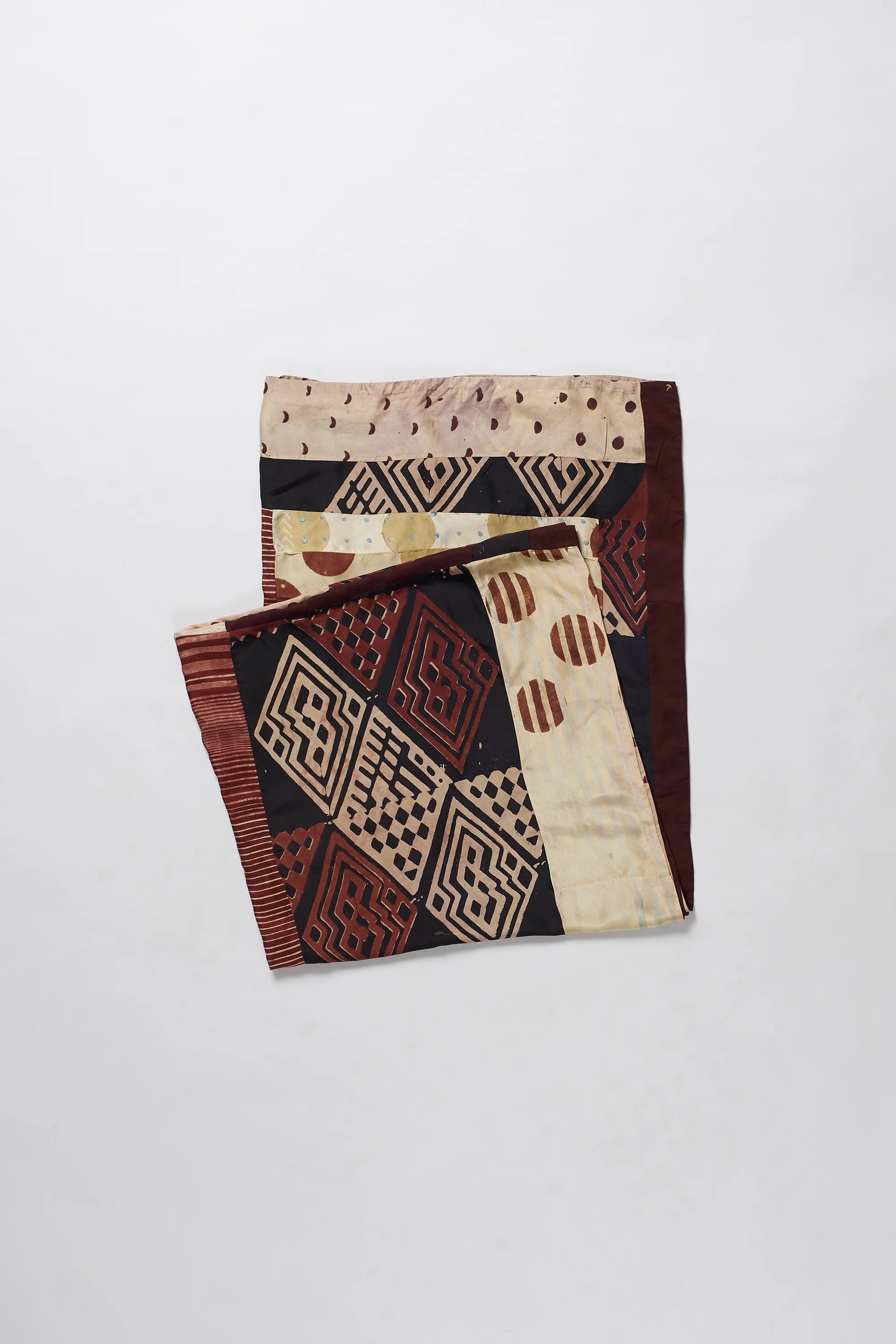 Reclaimed Silk Patchwork Scarf