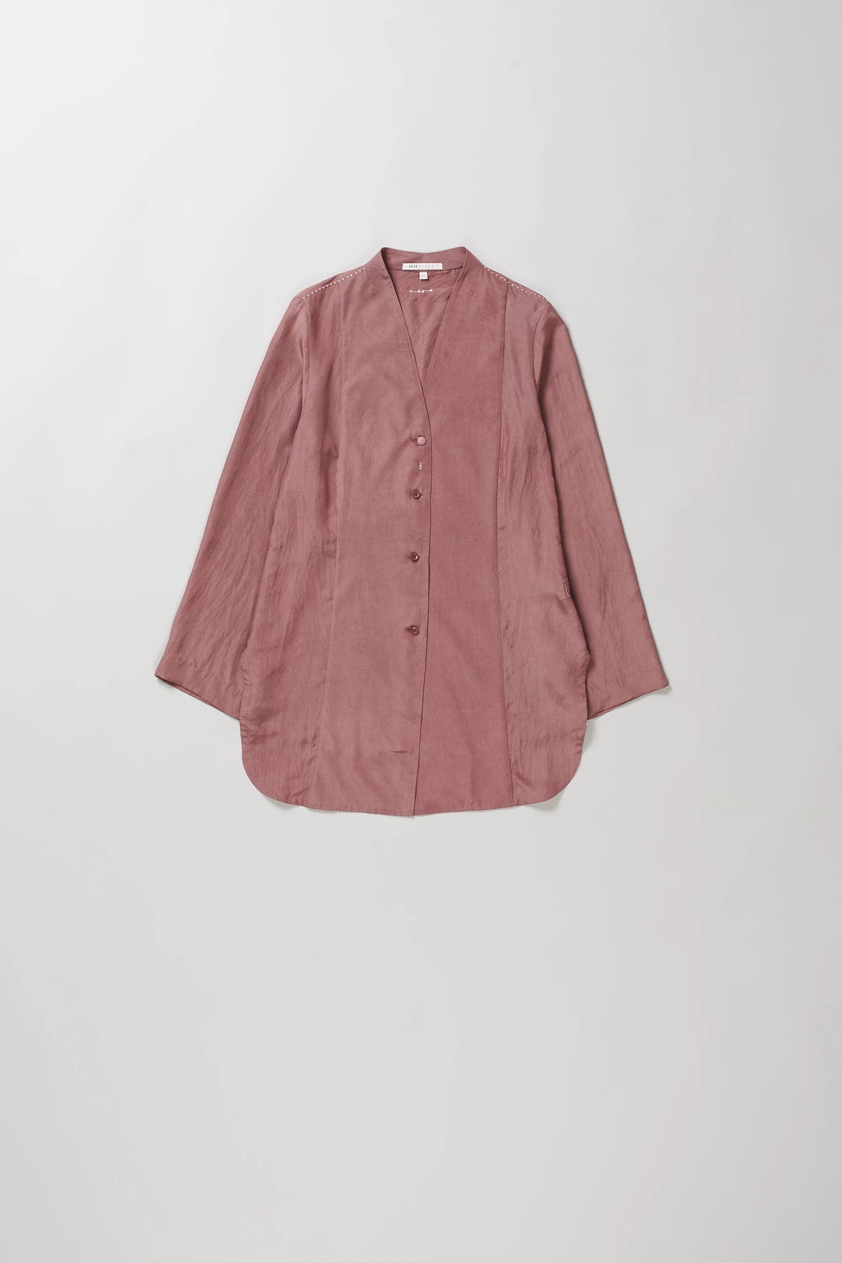 Dusky Mauve Silk Tunic