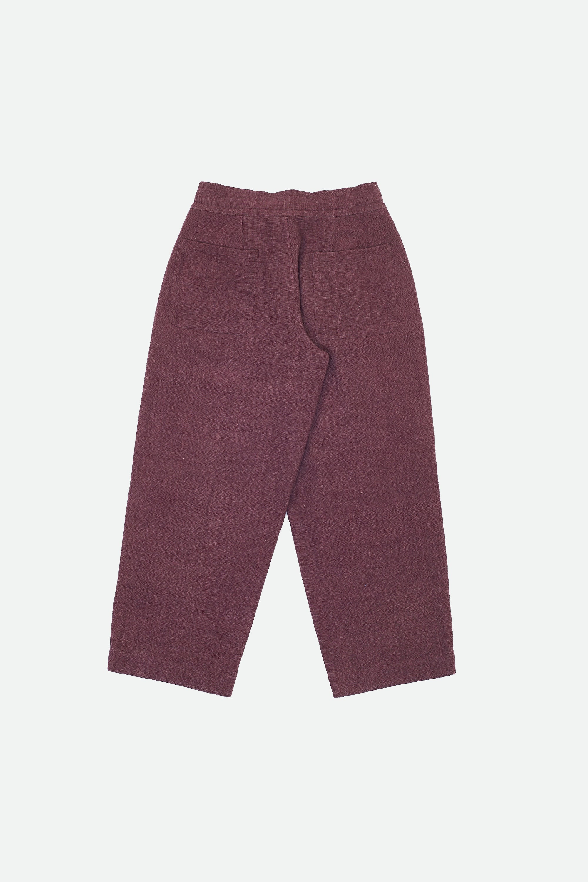 RELAXED-FIT ORGANIC COTTON PANTS