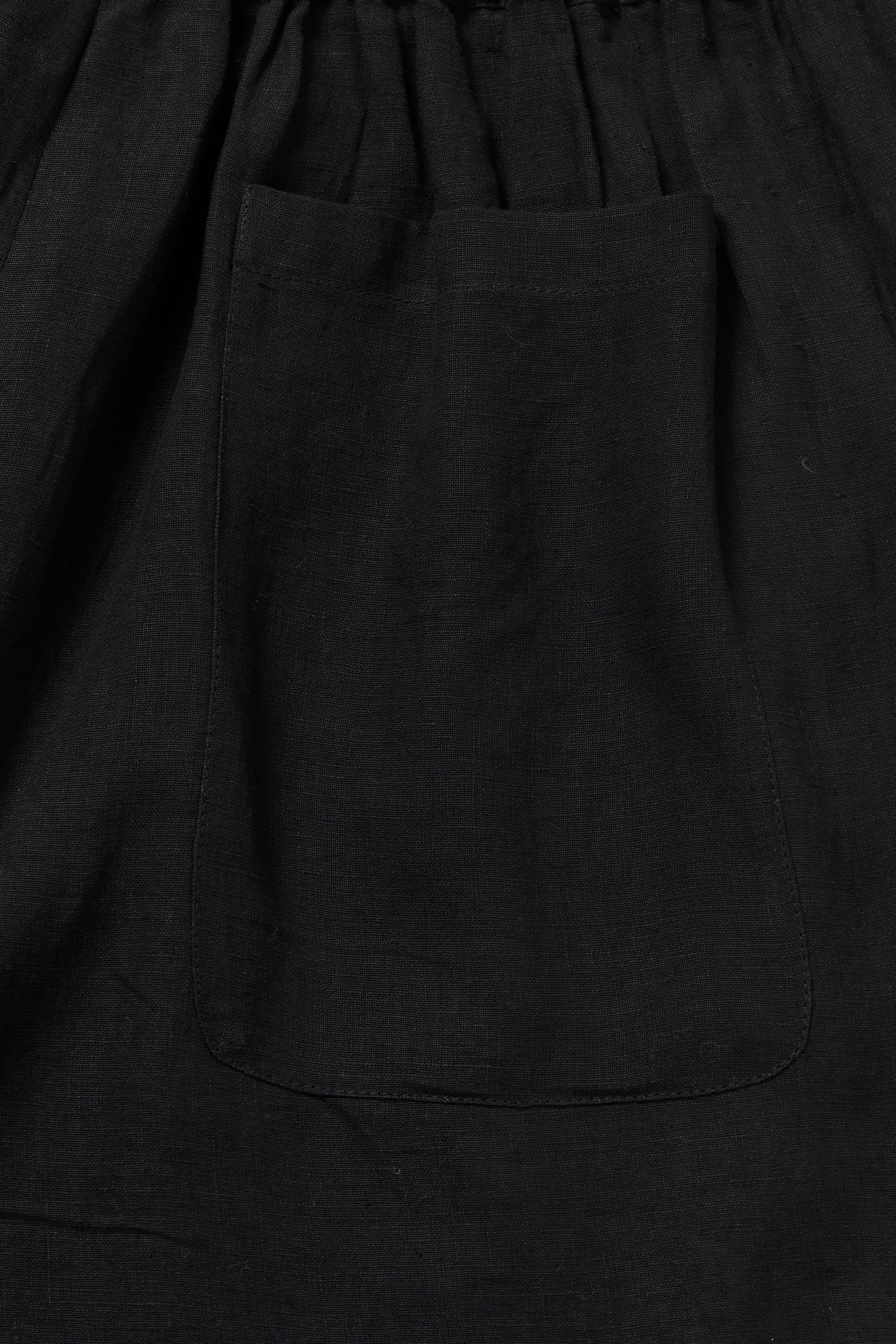 WIDE LINEN TROUSERS