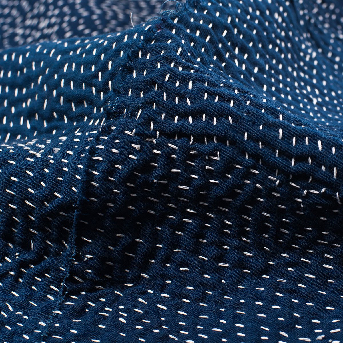 Indigo Patchwork Quilt Queen Size