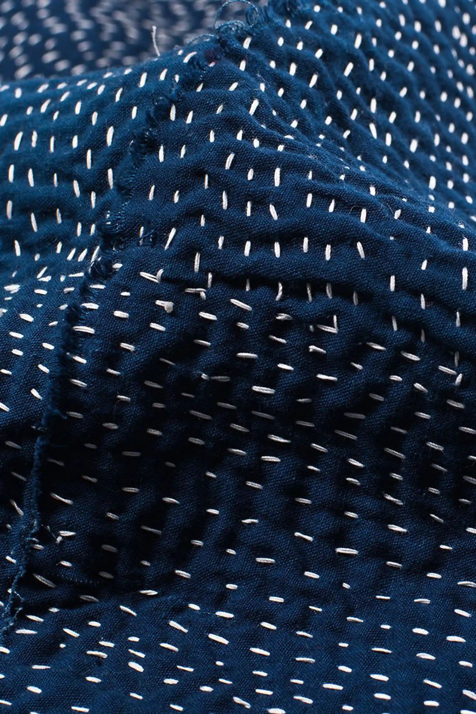 Indigo Patchwork Quilt