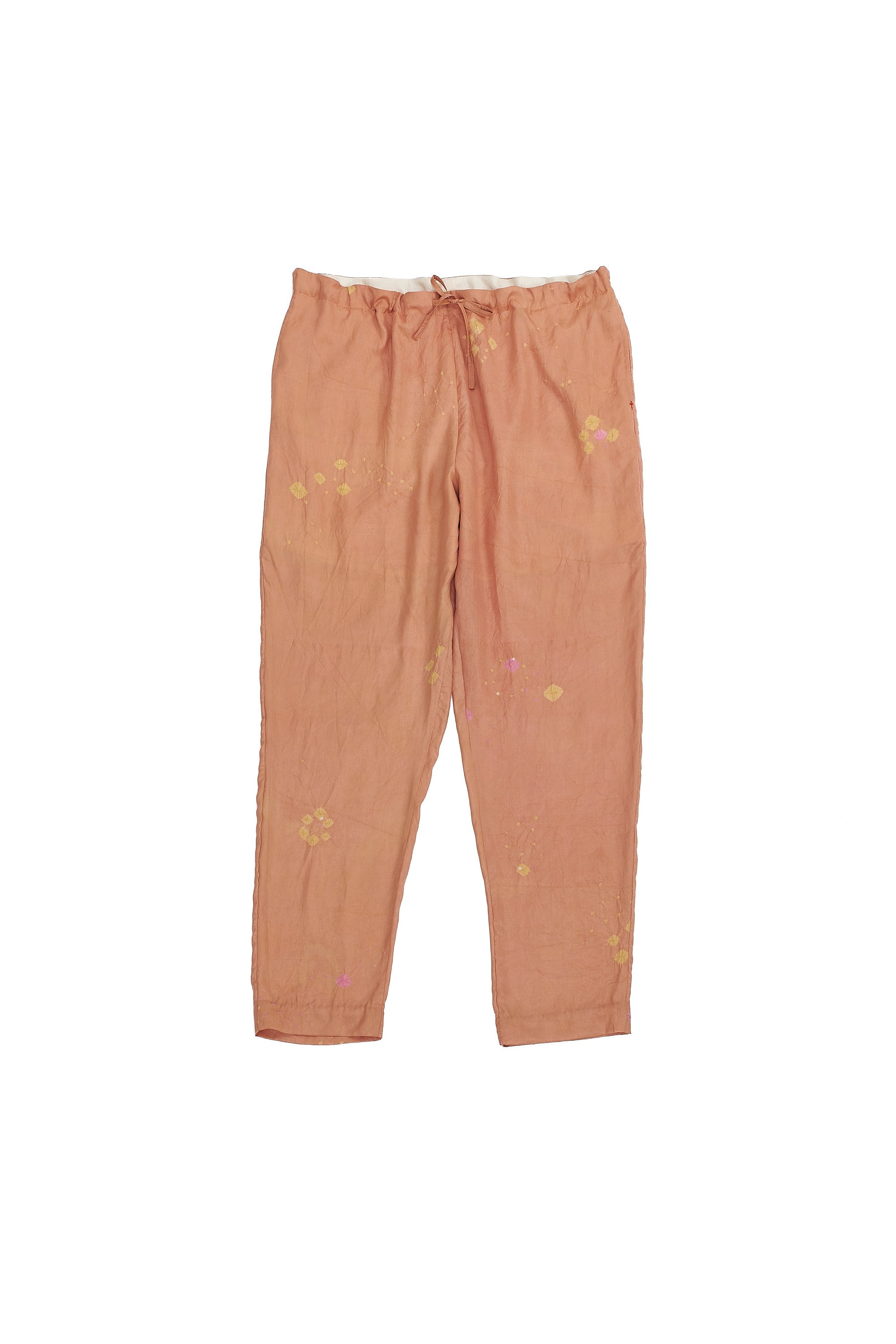 PEACH SILK BANDHANI UNISEX PANT