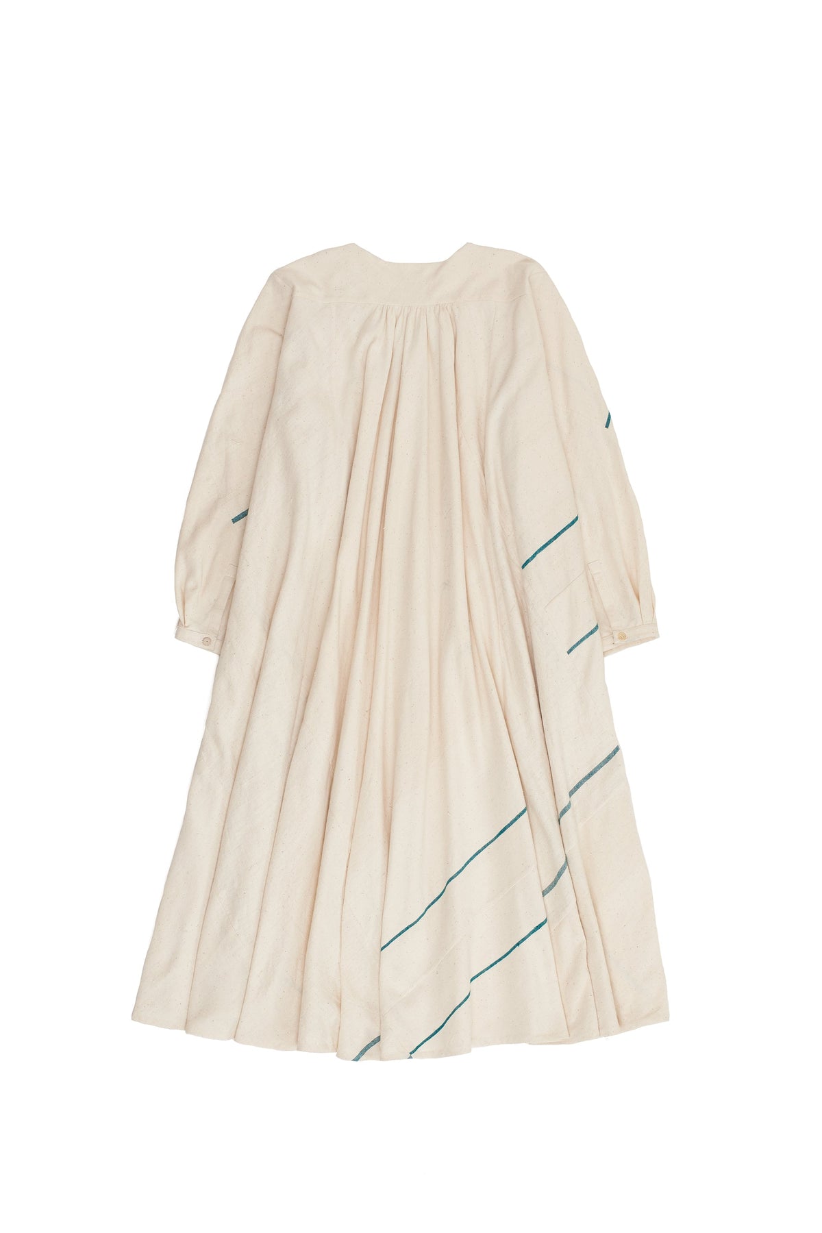Off-White Ecru Undyed Statement Dress