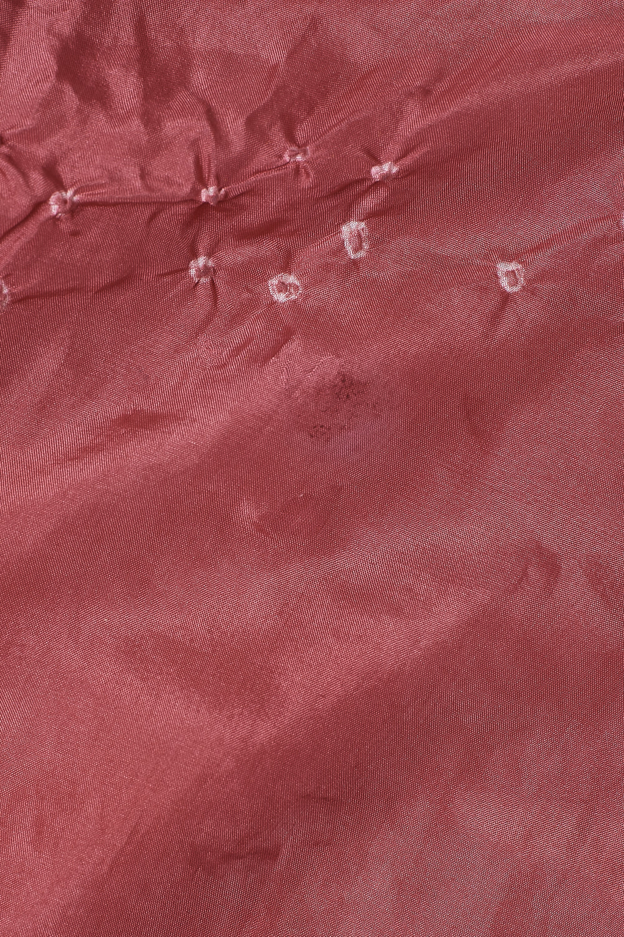 PINK WOOD SILK WITH BANDHANI SHAWL