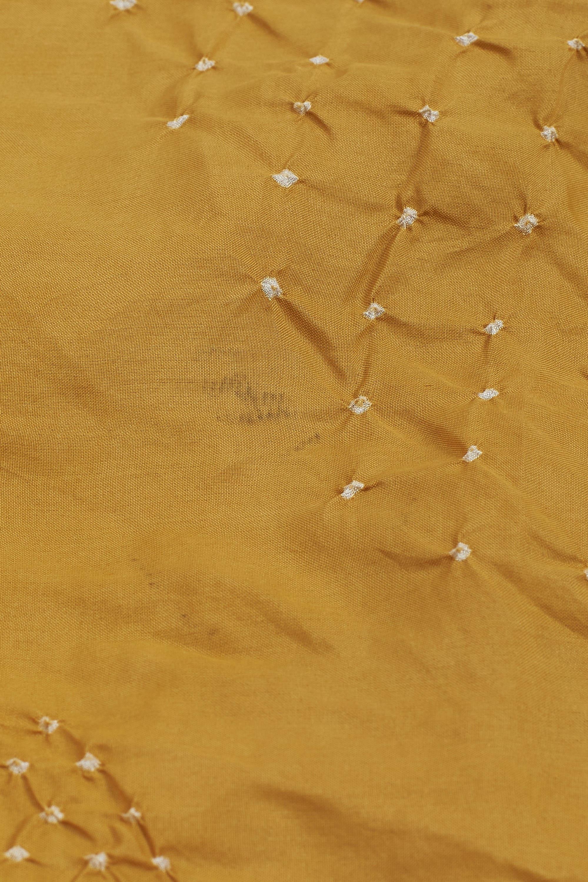 MUSTARD YELLOW BANDHANI SHAWL