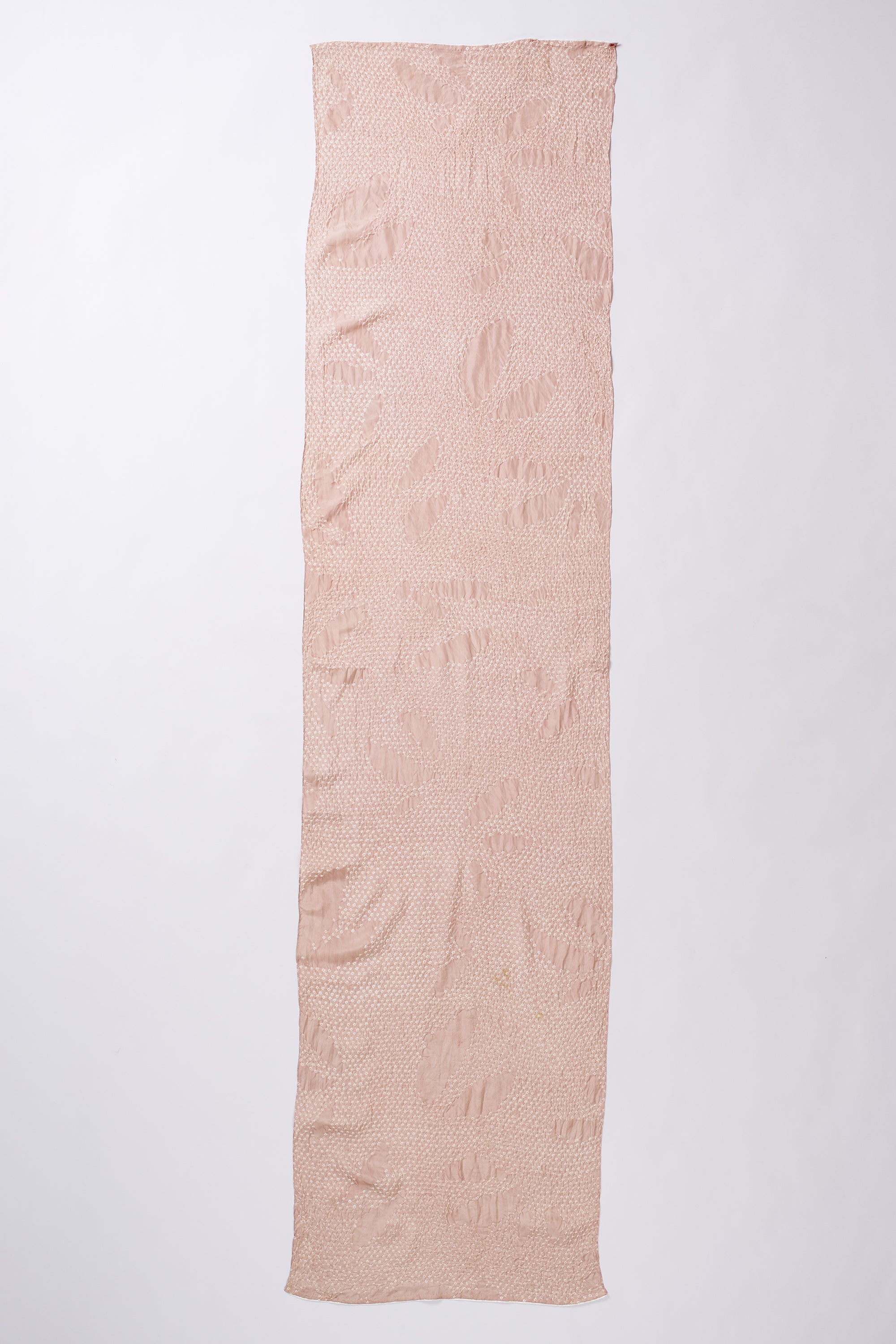 Long, rectangular pink fabric