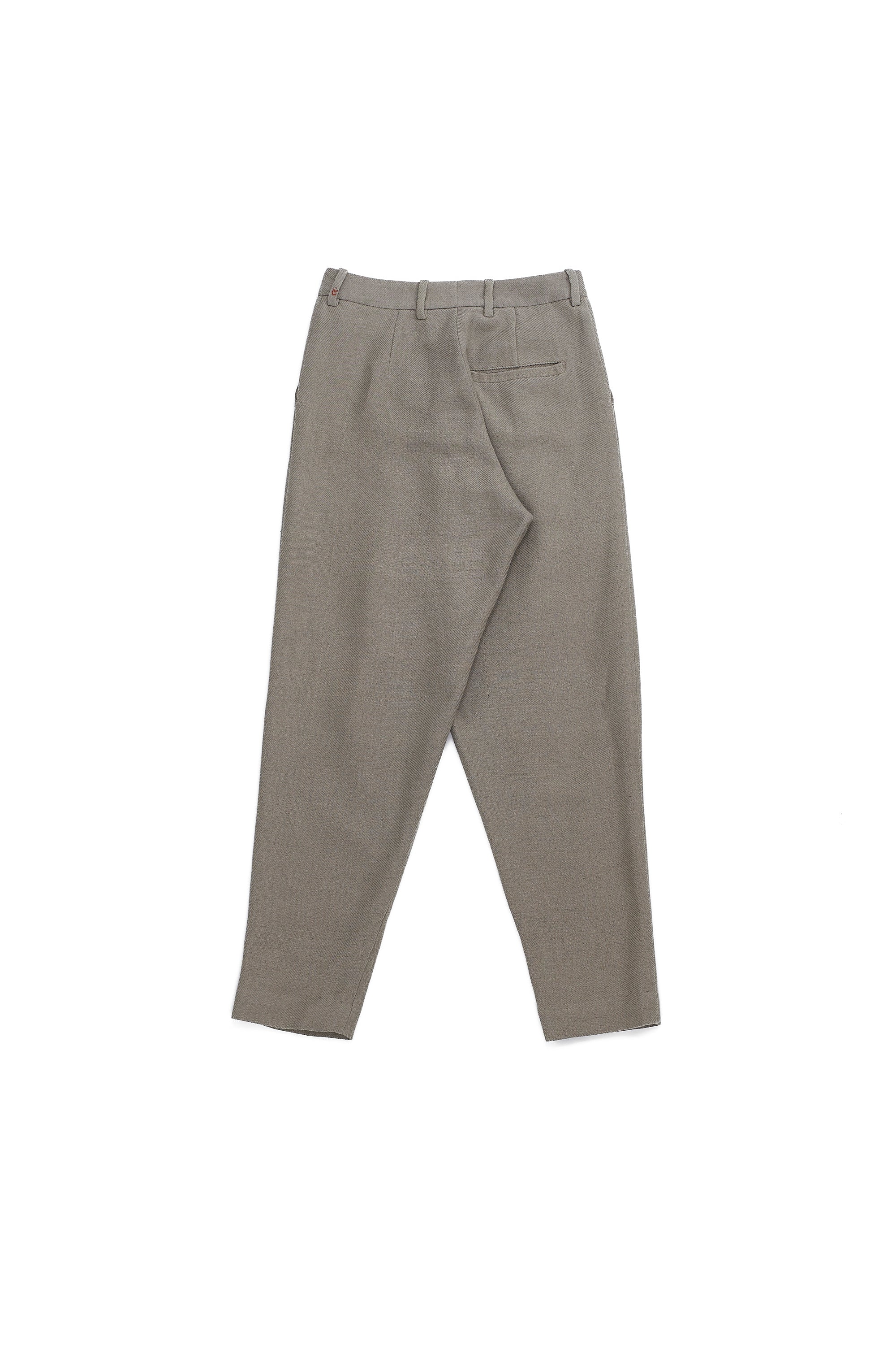 MERINO WOOL PANTS IN SMOKE COLOUR