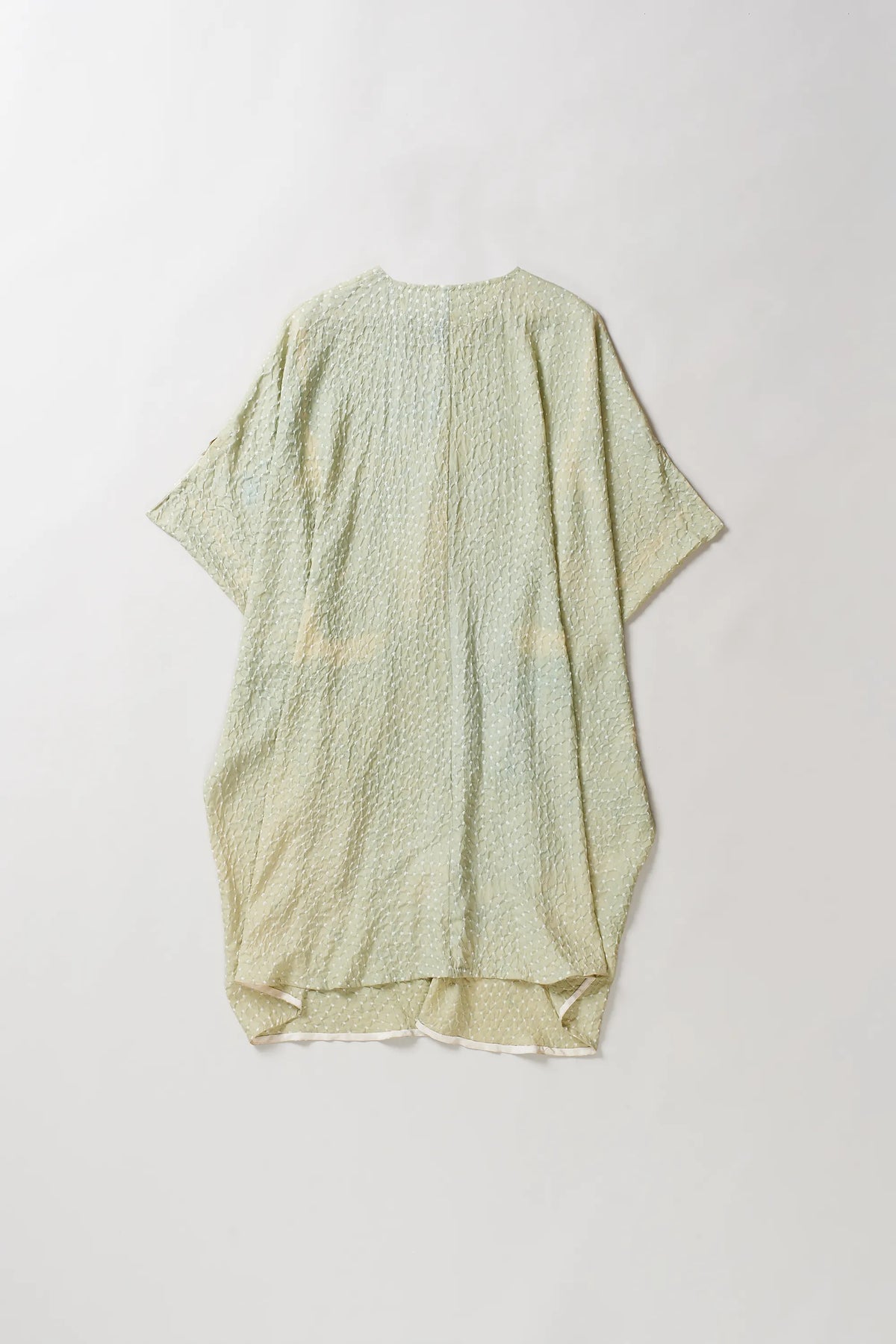 Bandhani Dress in Mint Green