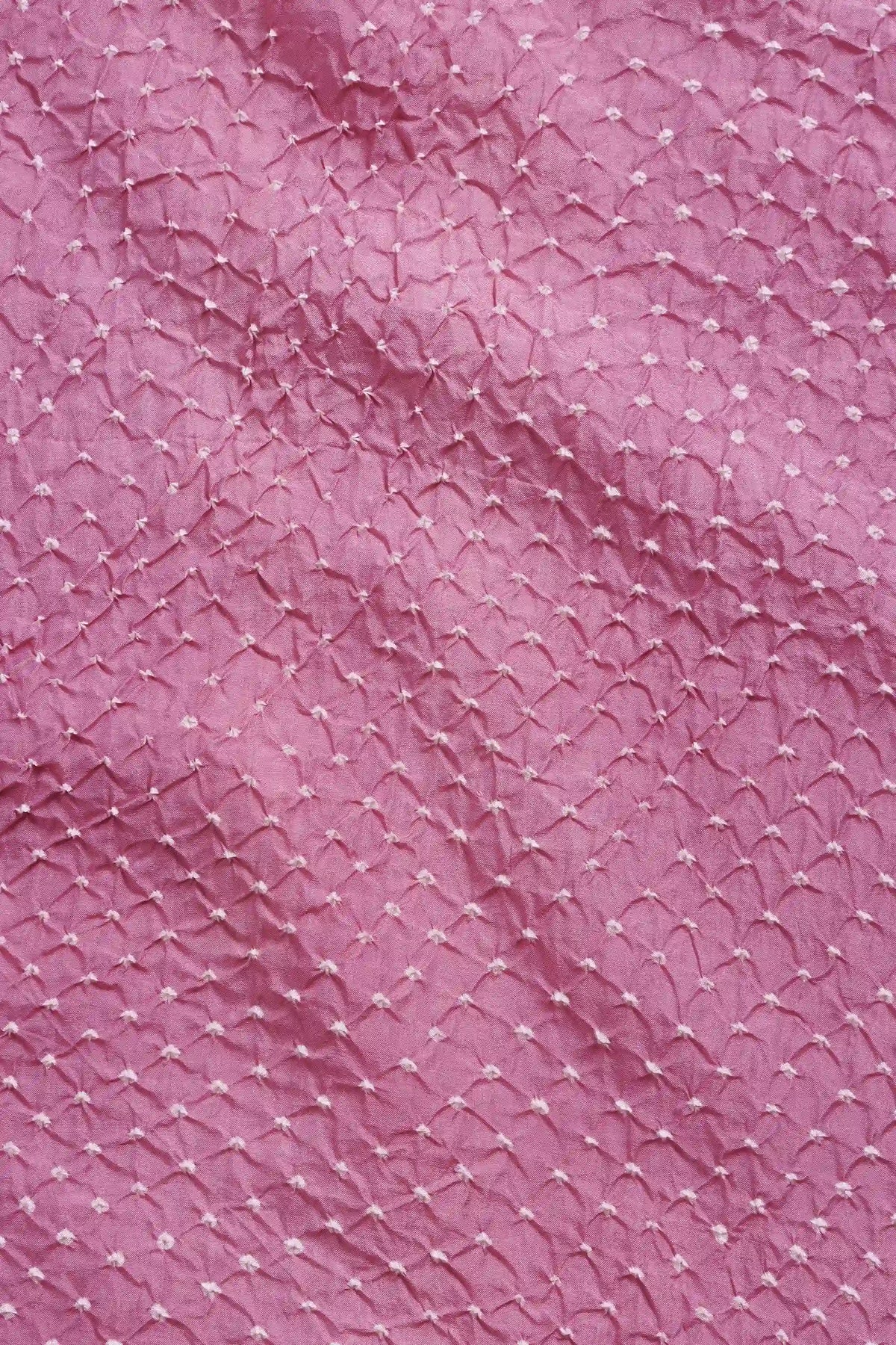 Bandhani Fuschia Pink Scarf