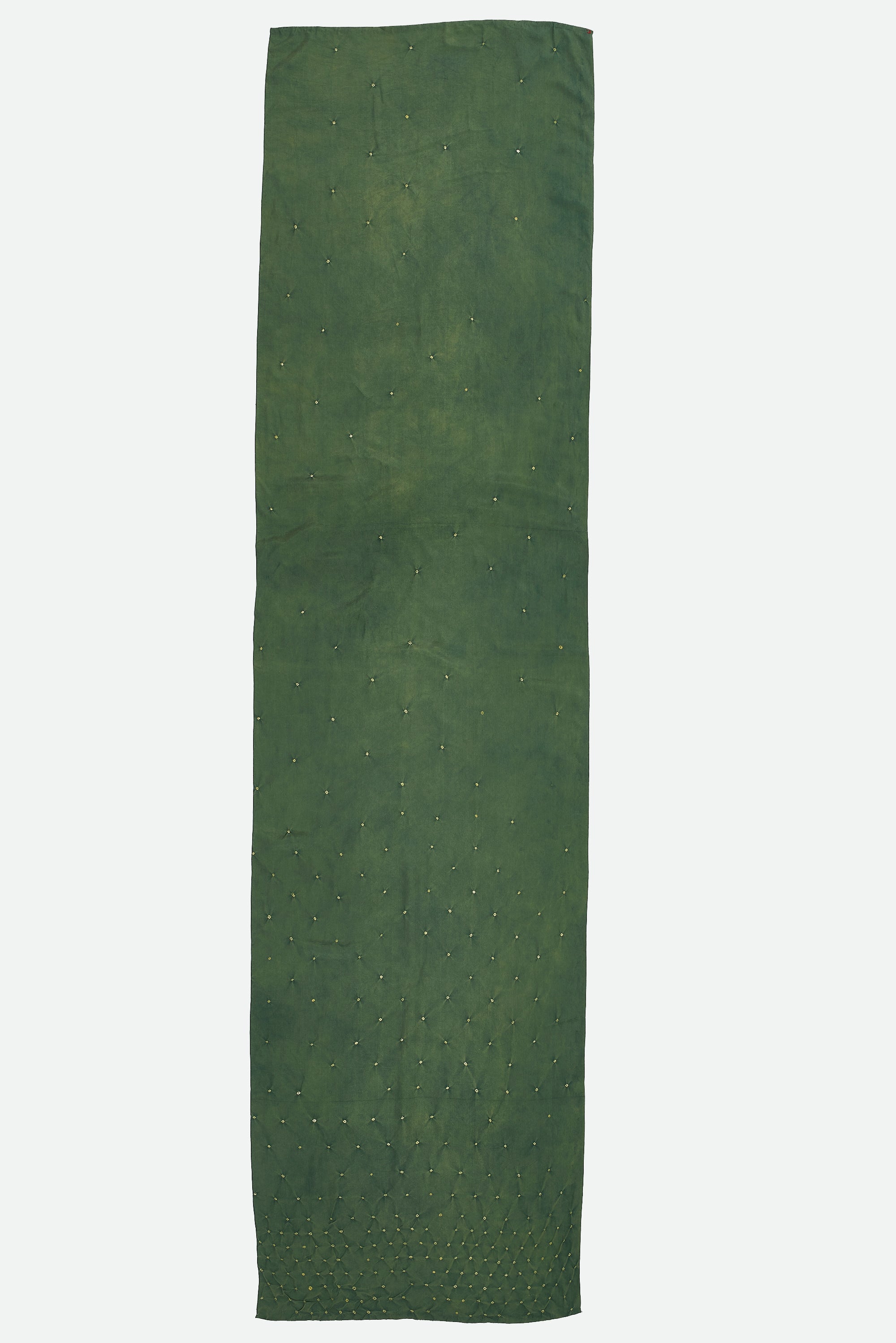 LEAF GREEN ALL OVER SCREEN PRINTEDS SCARF