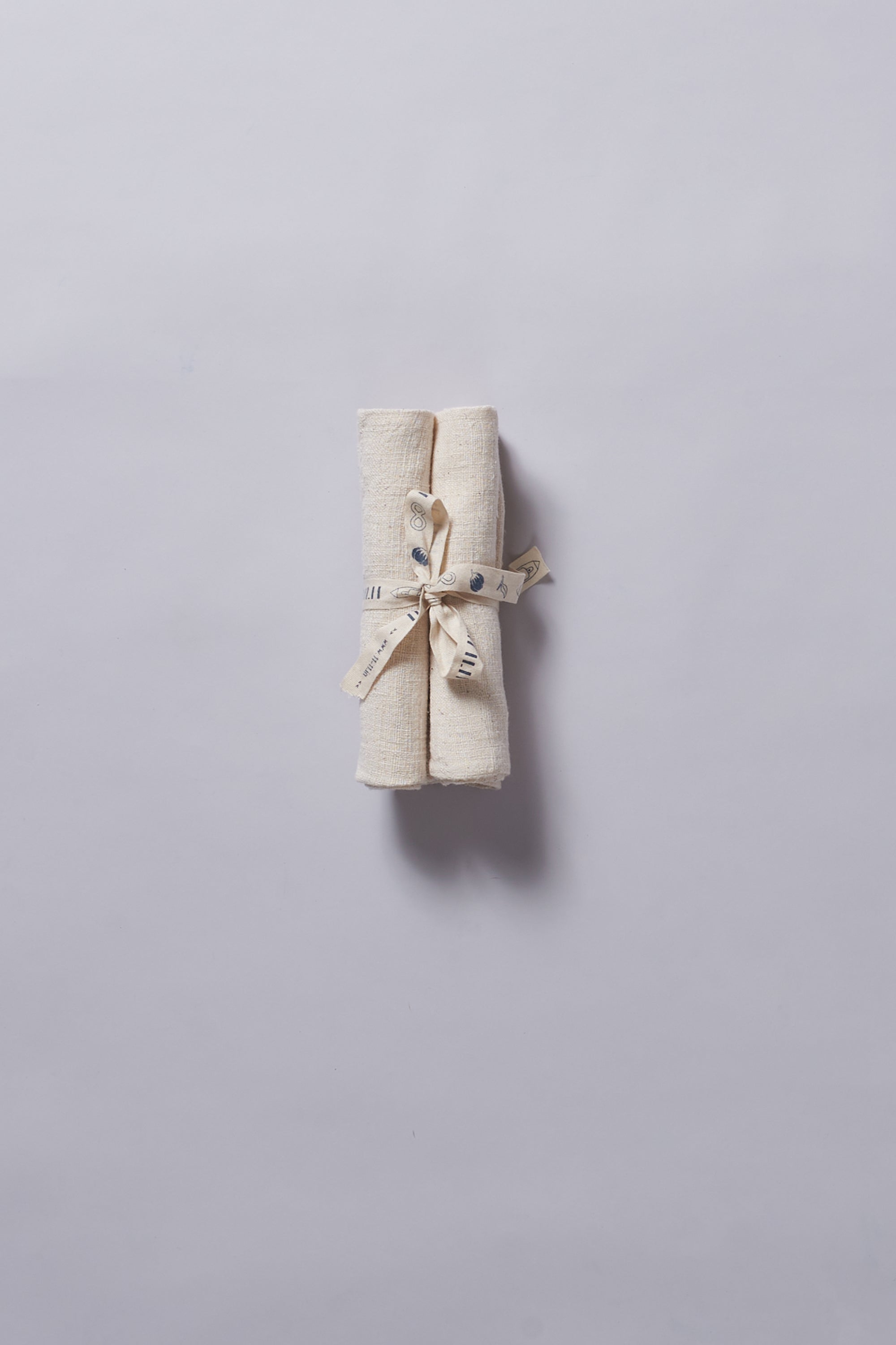 BASIC STRIPE NAPKIN ORGANIC COTTON IN ECRU