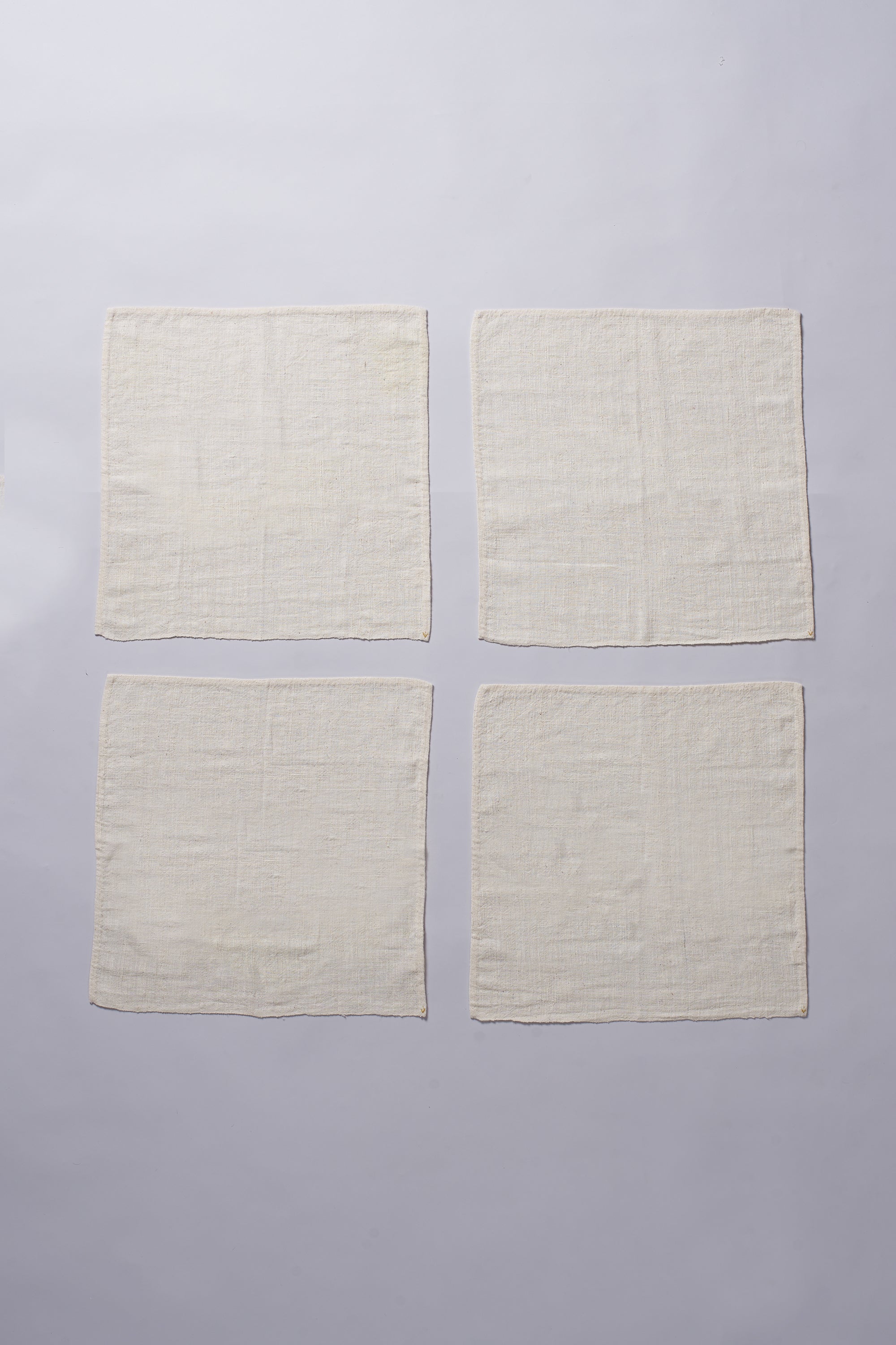 BASIC STRIPE NAPKIN ORGANIC COTTON IN ECRU