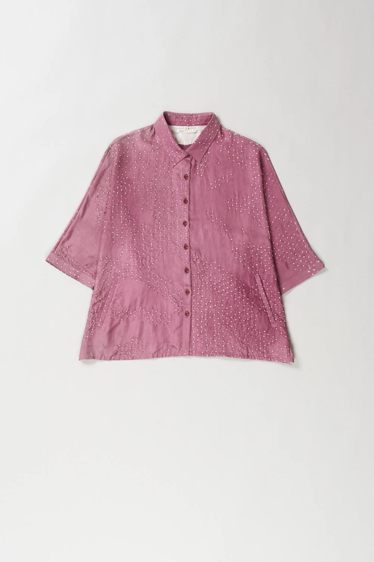 Hand Painted Bandhani Shirt