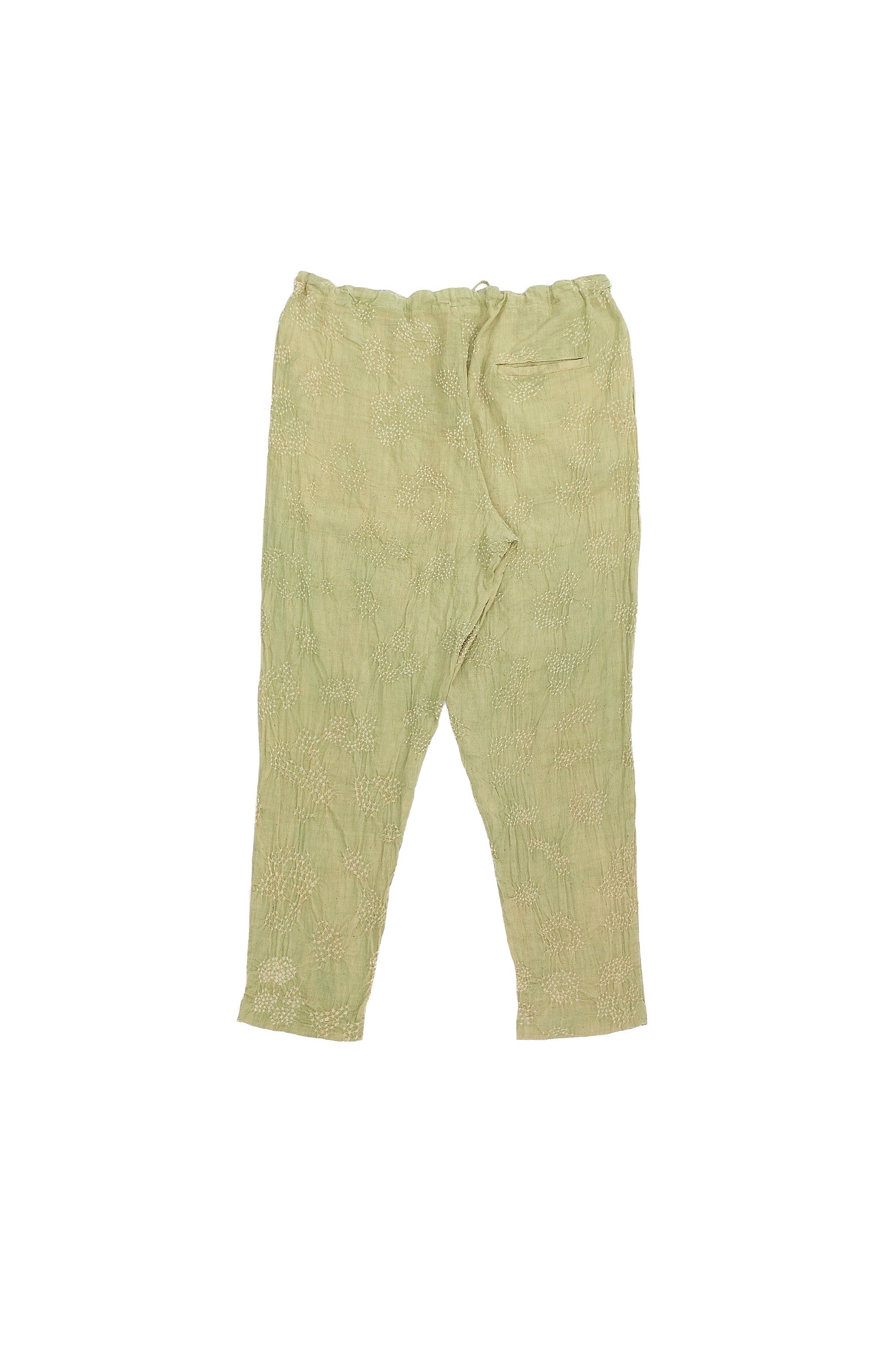 MINT GREEN BANDHANI PANTS