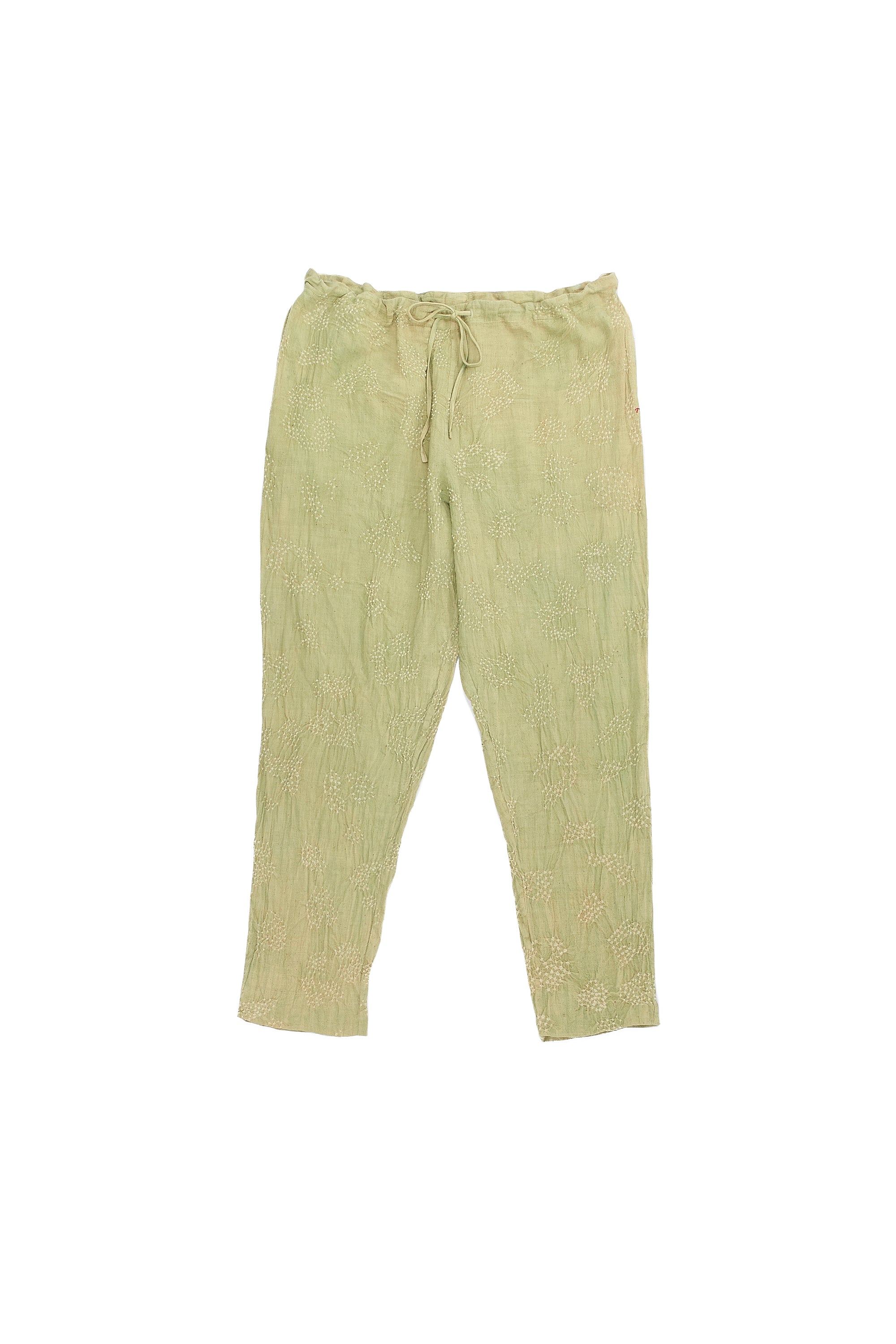 MINT GREEN BANDHANI PANTS