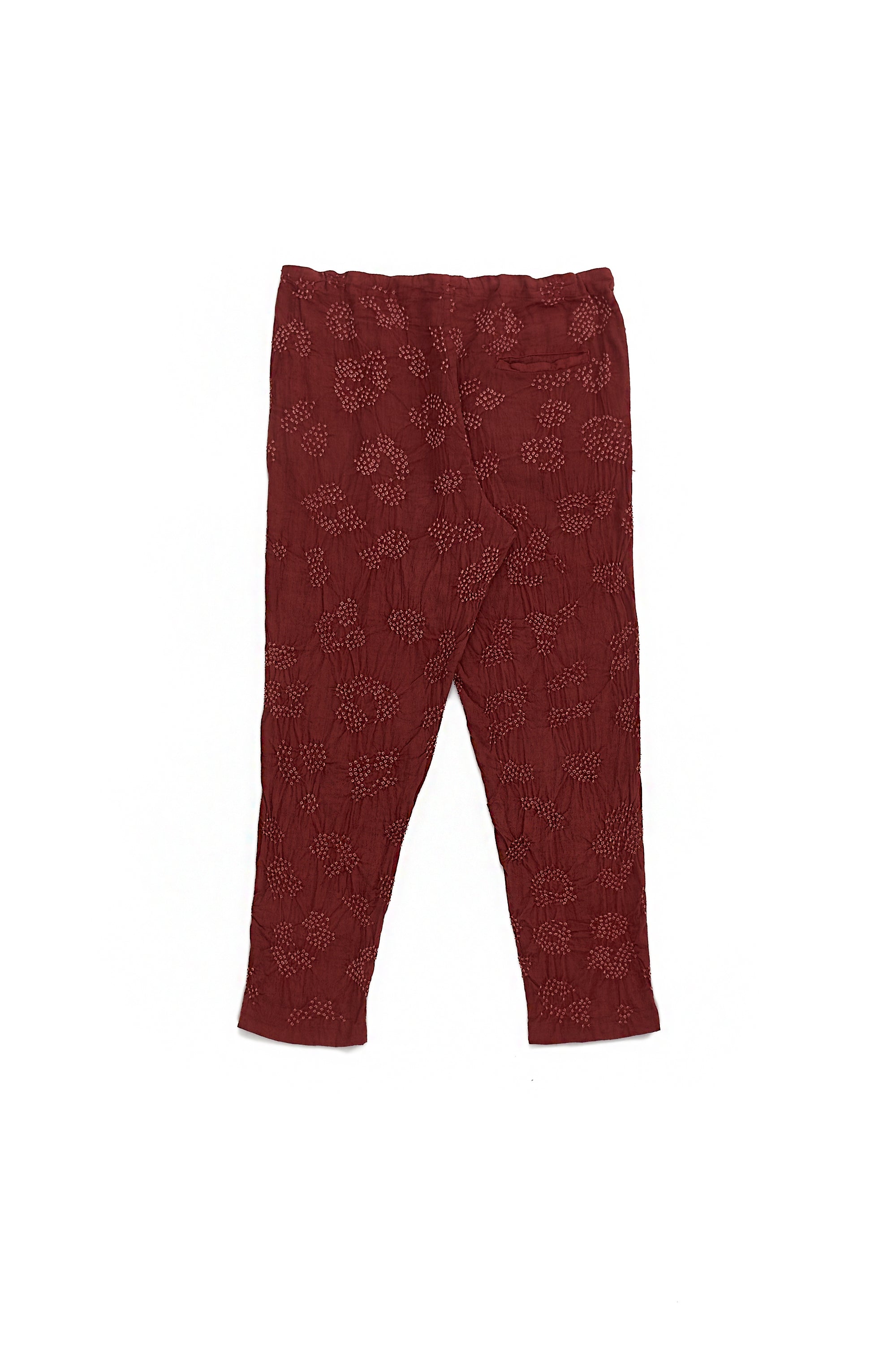 UNISEX BANDHANI COTTON TROUSERS