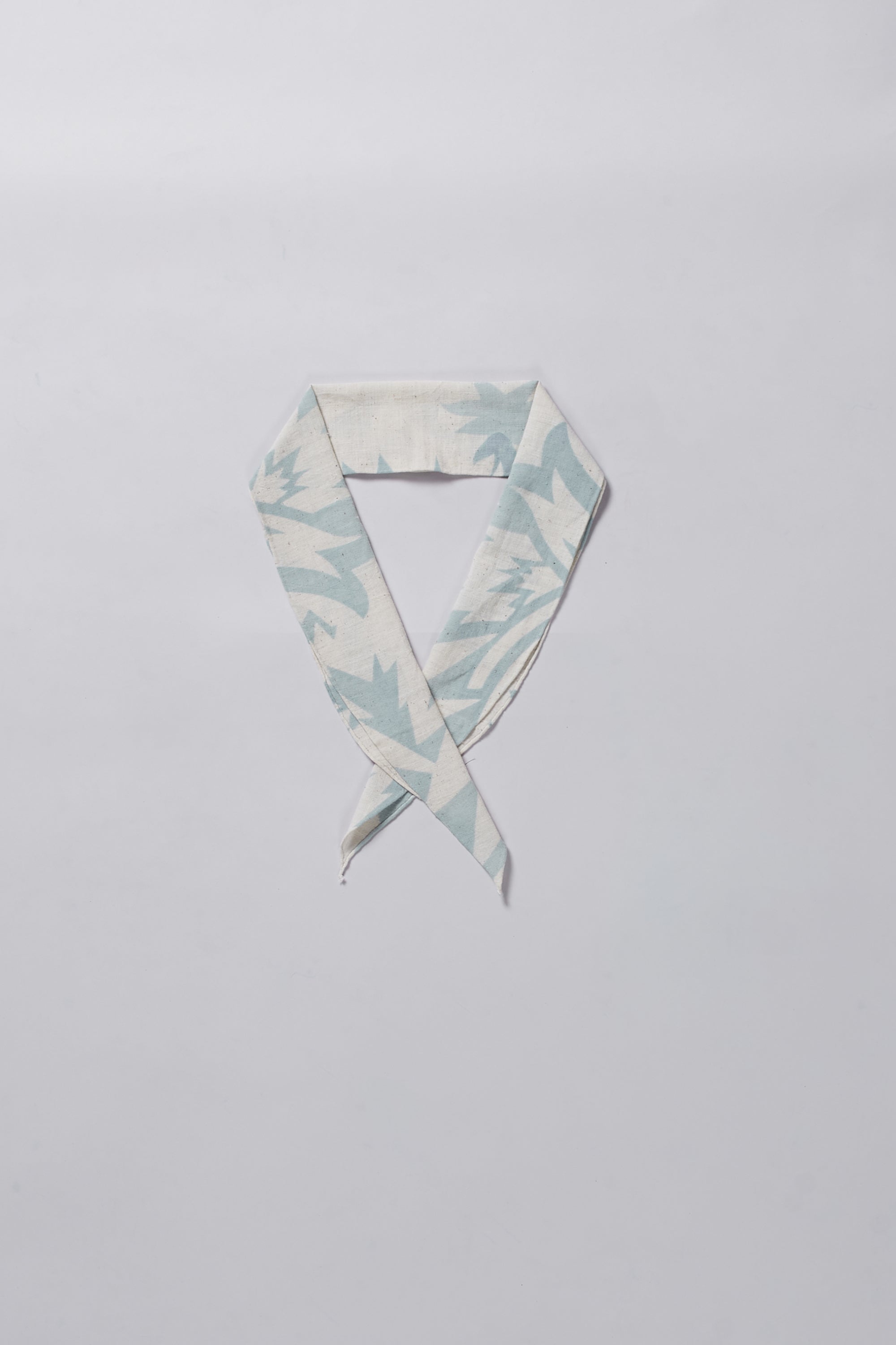 PATCHWORK BANDANA BLOCK PRINT COTTON SCARF