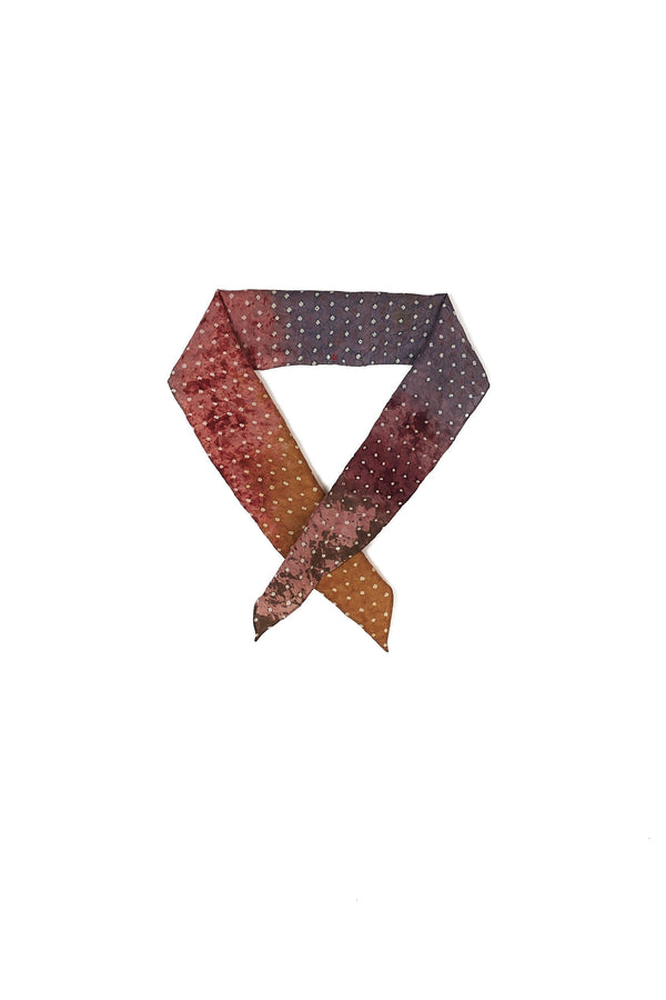 MULTI COLOURED BANDHANI BANDANA IN SILK