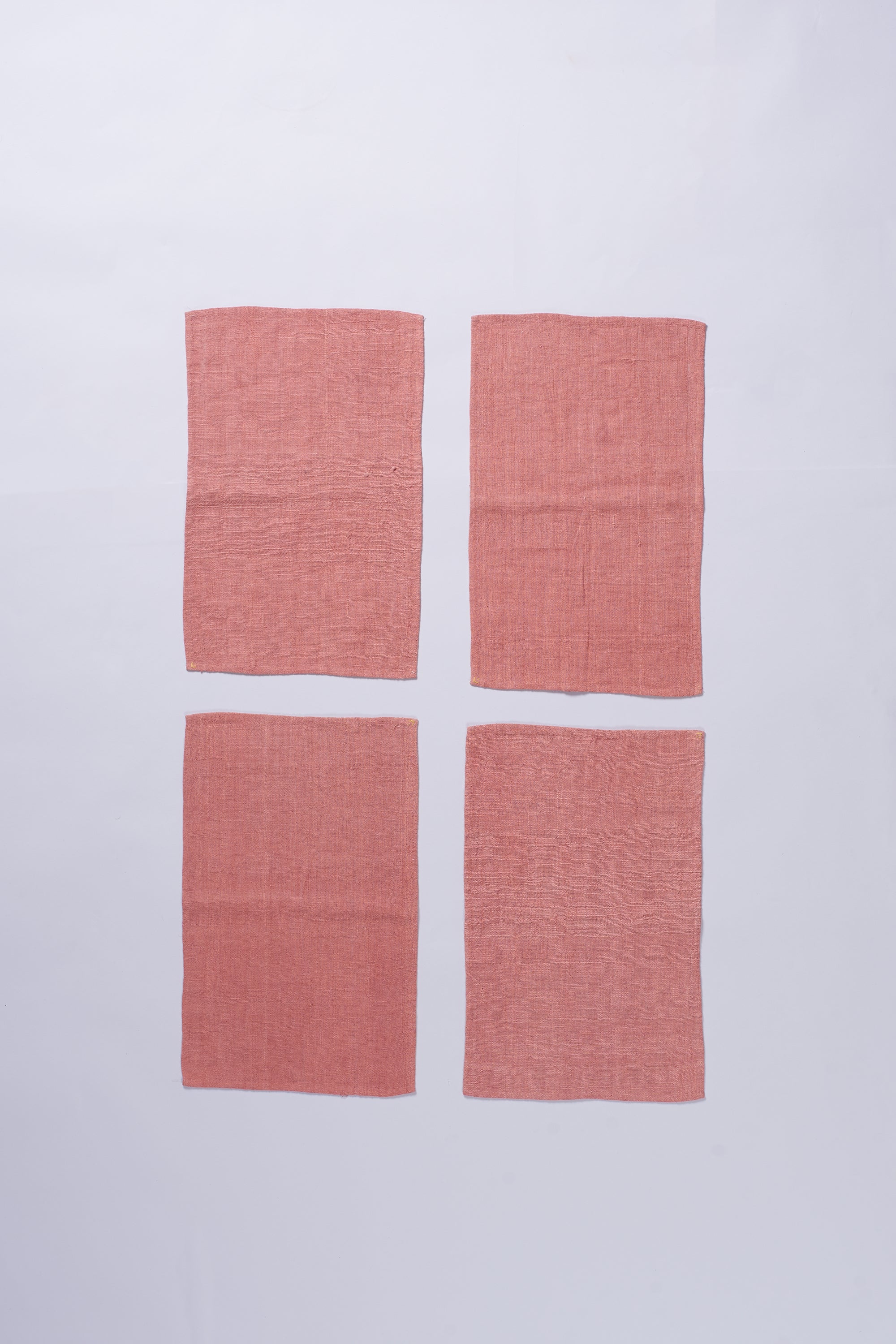 WASHED PINK ORGANIC COTTON TOWELS