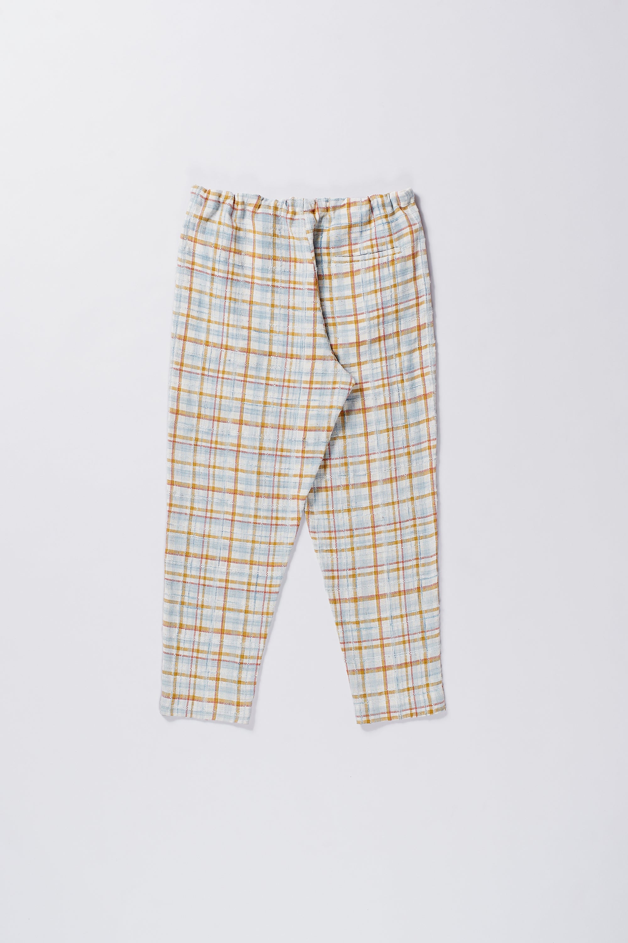 UNGENDERED YARN DYED MULTICOLOR TROUSERS