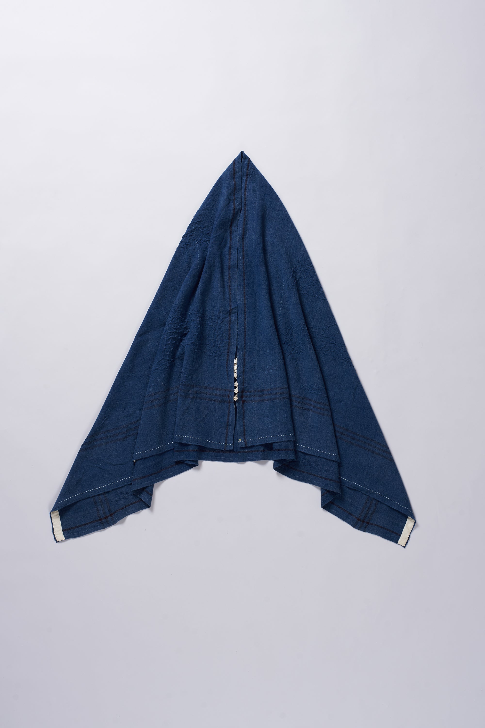 INDIGO WOOLEN SHAWL