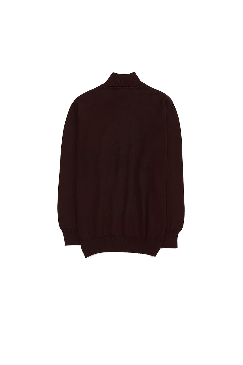 TURTLENECK FULL SLEEVED COTTON T-SHIRT