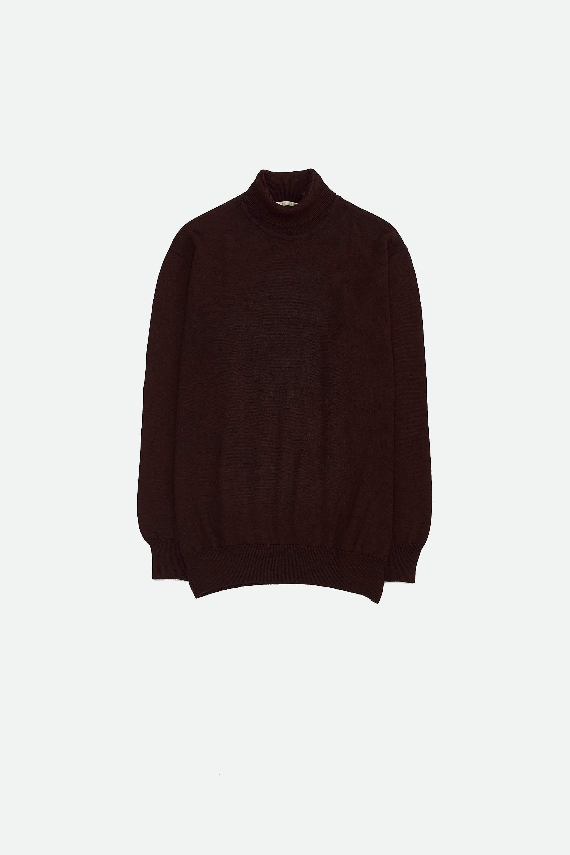 TURTLENECK FULL SLEEVED COTTON T-SHIRT