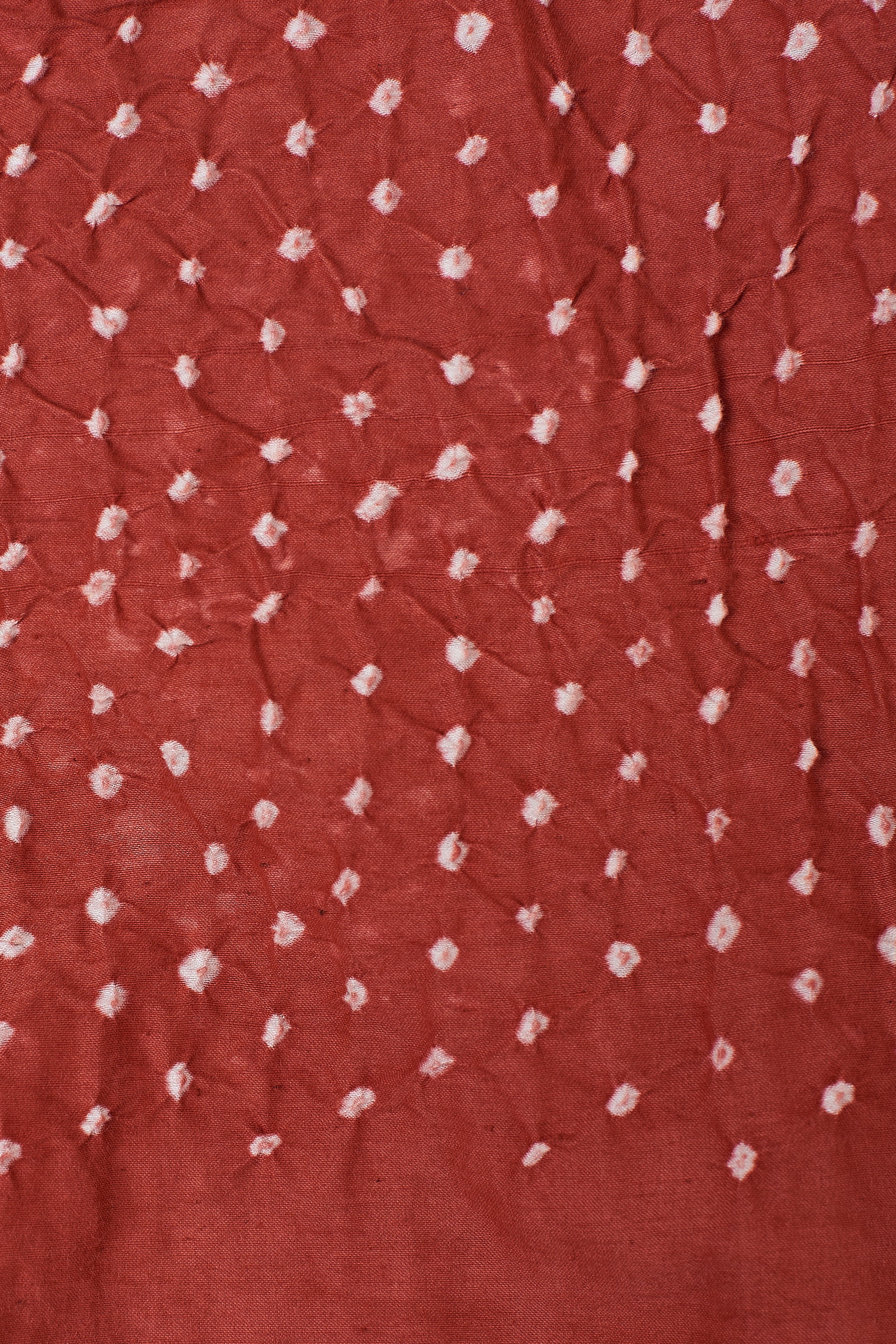 GATHERED RED DRESS WITH BALLOON SLEEVES