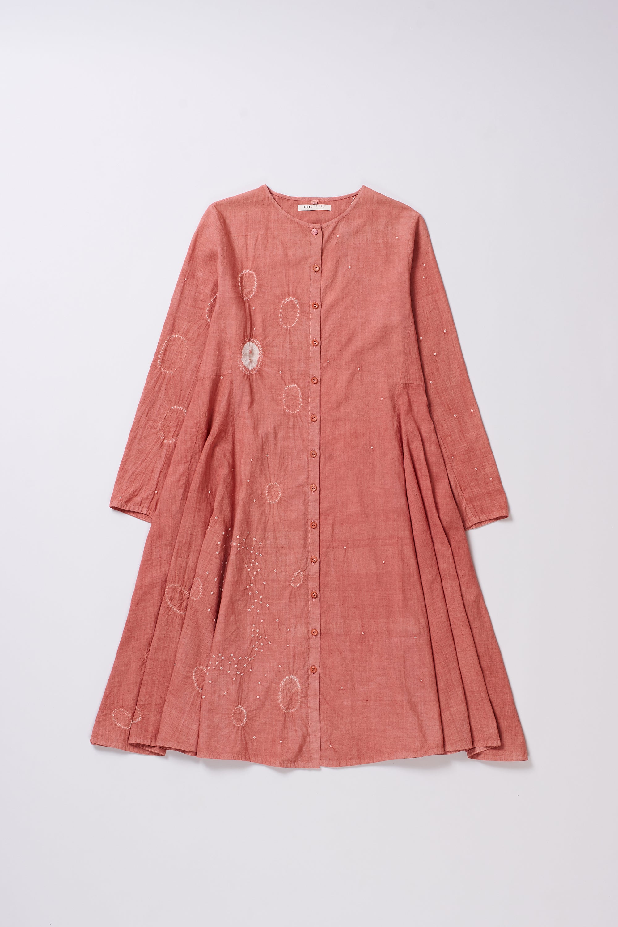 CHALK PINK COTTON DRESS