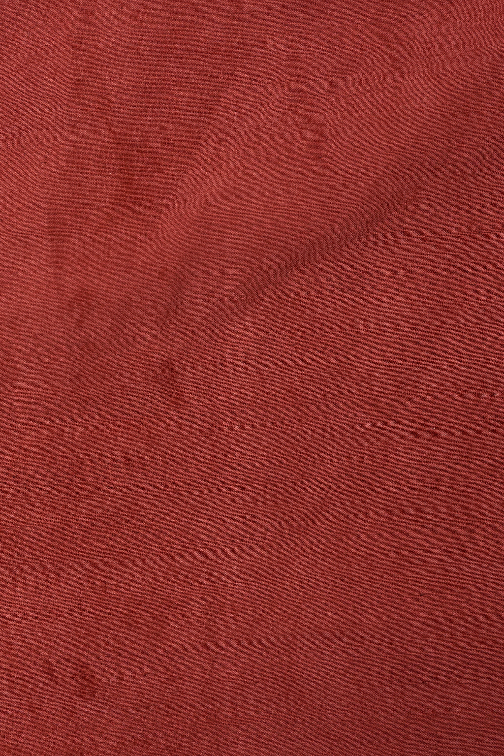 GATHERED RED DRESS WITH BALLOON SLEEVE