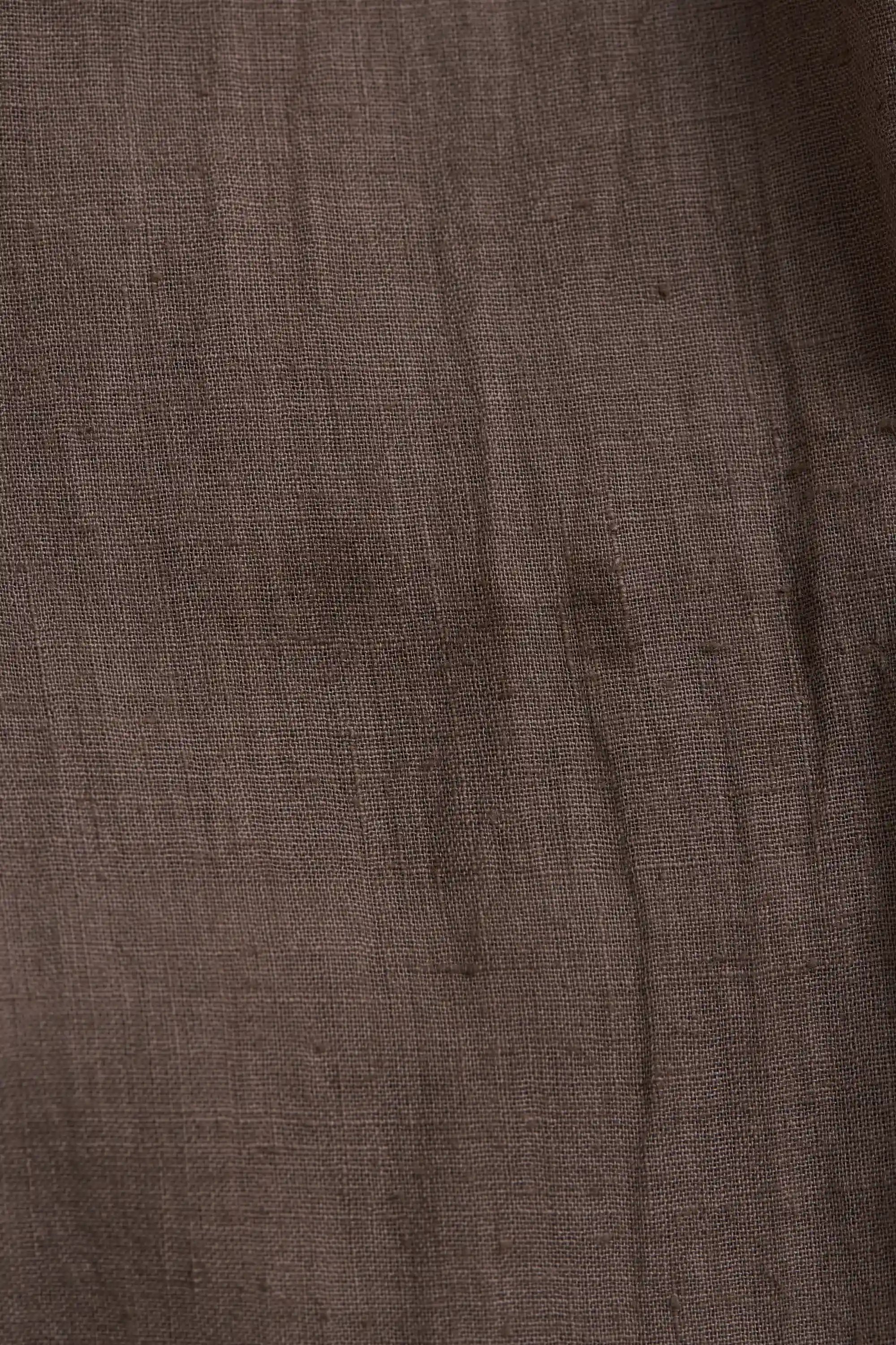 Band Collar Shibori Shirt