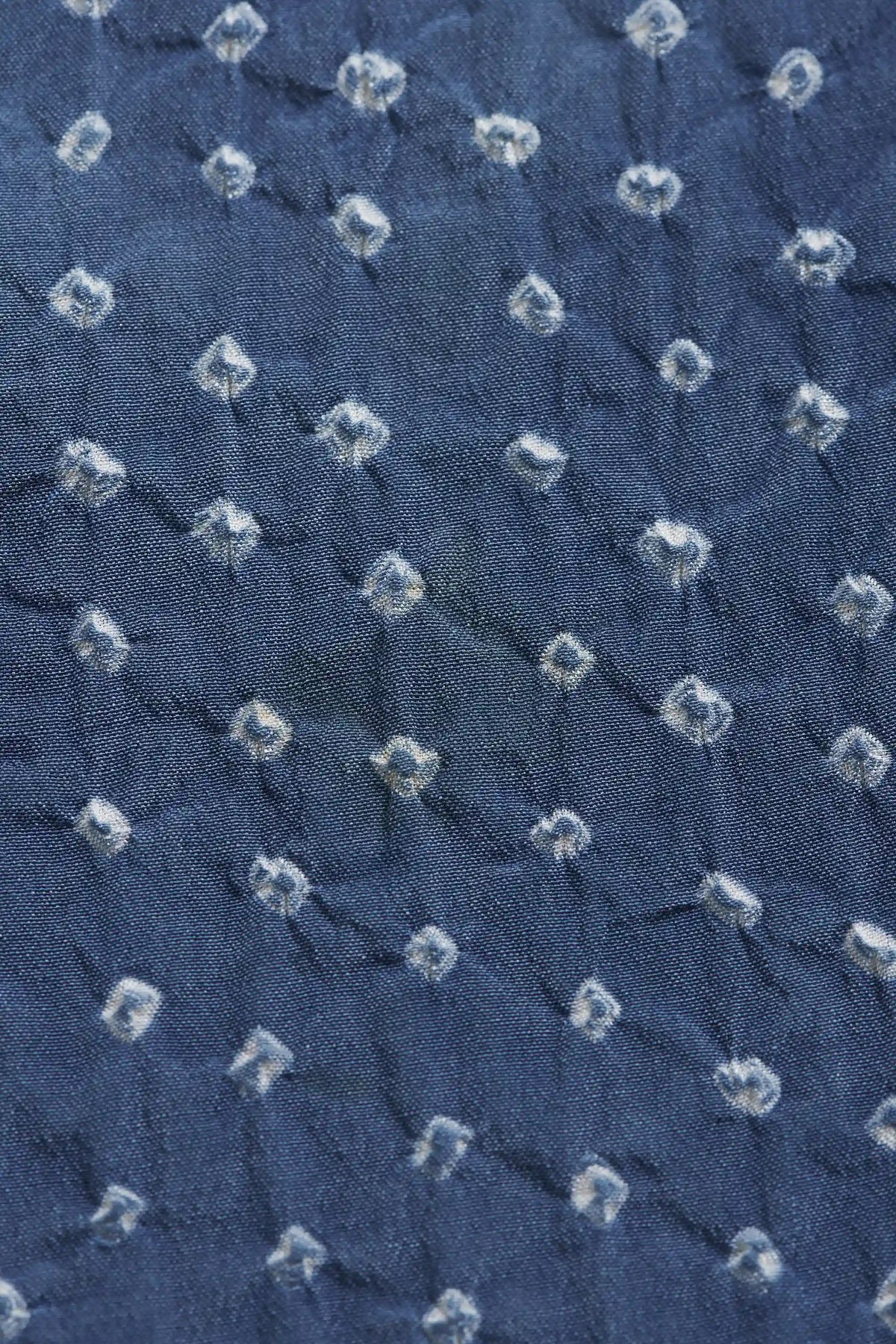 Medium Indigo Crepe Silk Dress